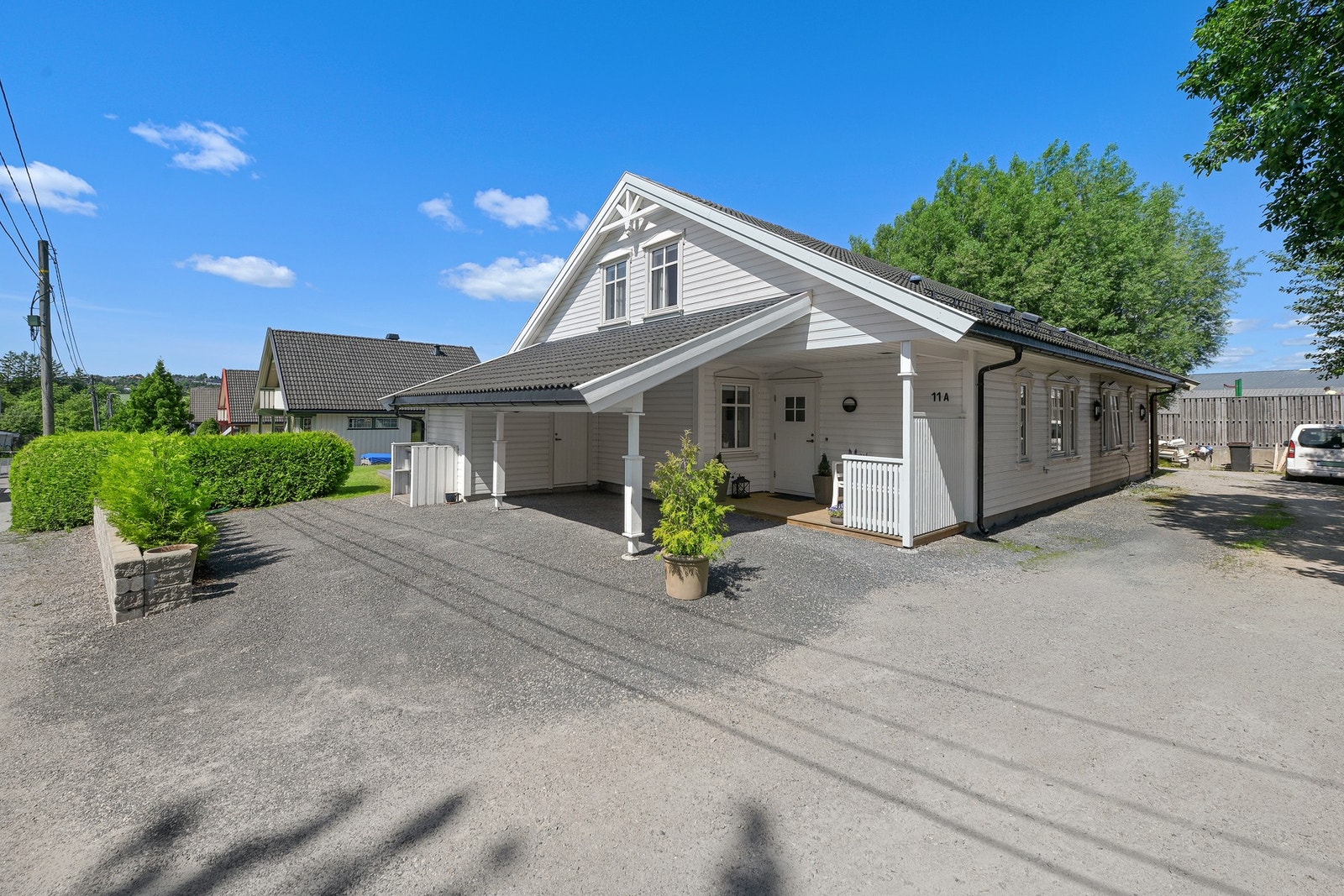 God plass til flere kjøretøy. Galleribilde