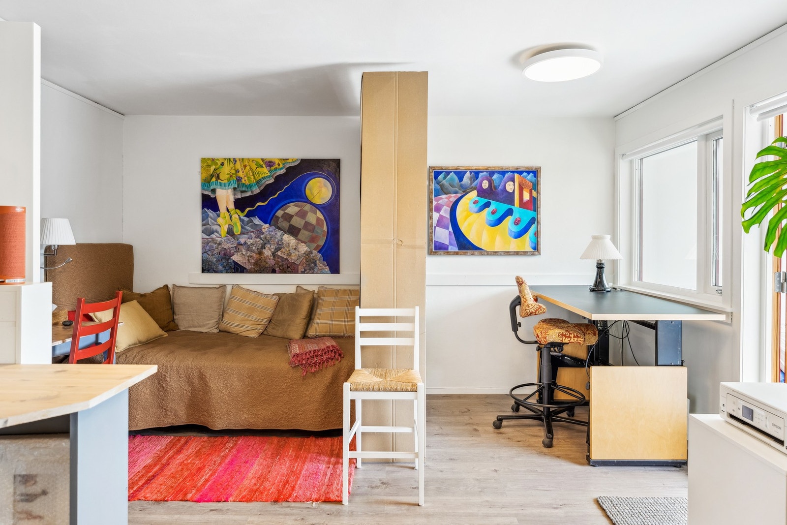 Soverom og kontor Galleribilde