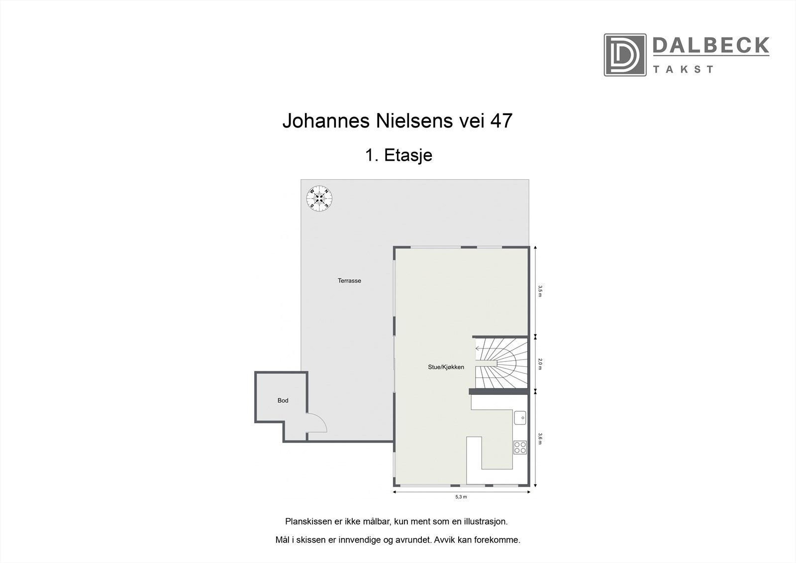PLANTEGNING 1. ETASJE Galleribilde
