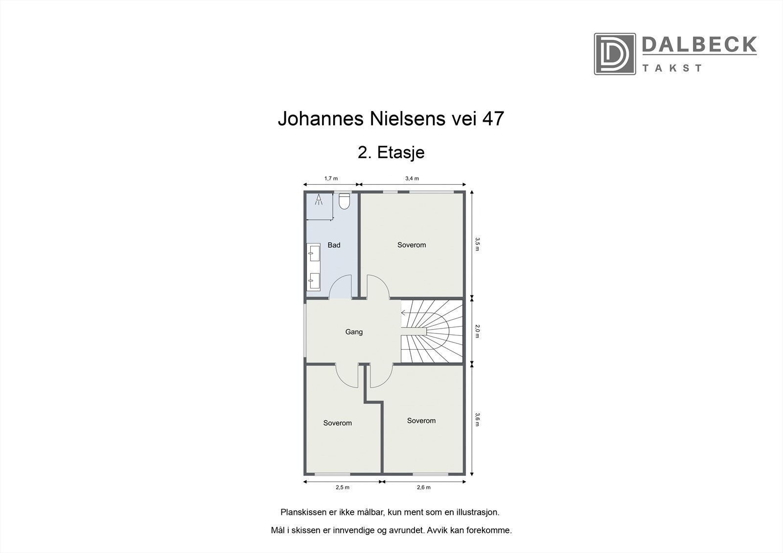 PLANTEGNING 2. ETASJE Galleribilde