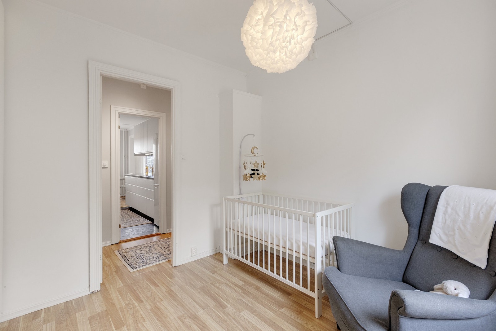 Soverom nr. 3 passer ypperlig som barnerom, gjesterom eller kontor - alt etter ønske og behov. Galleribilde