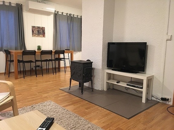 Spiseplass sett fra stua Galleribilde