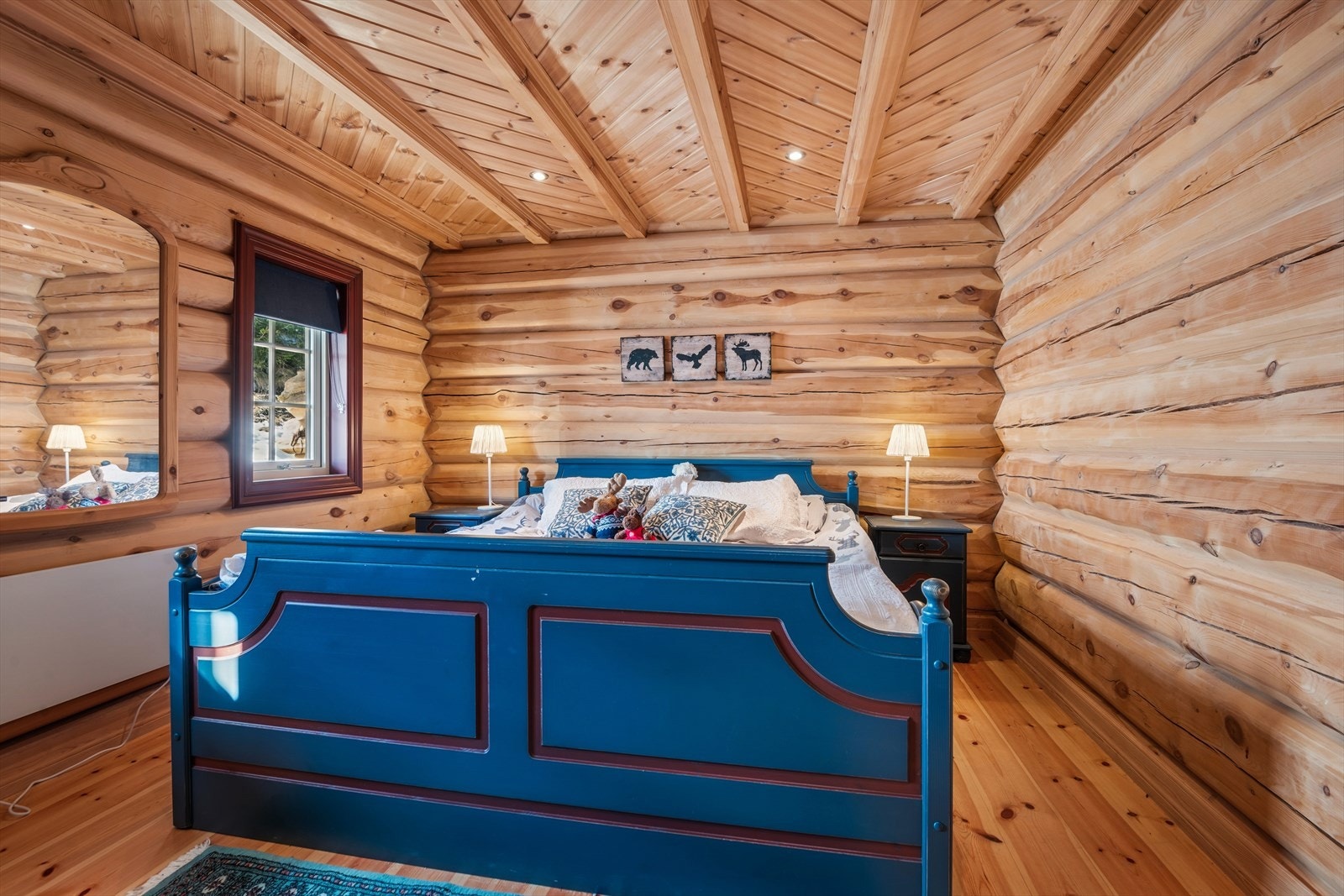 Hovedsoverommet har en god størrelse. Galleribilde