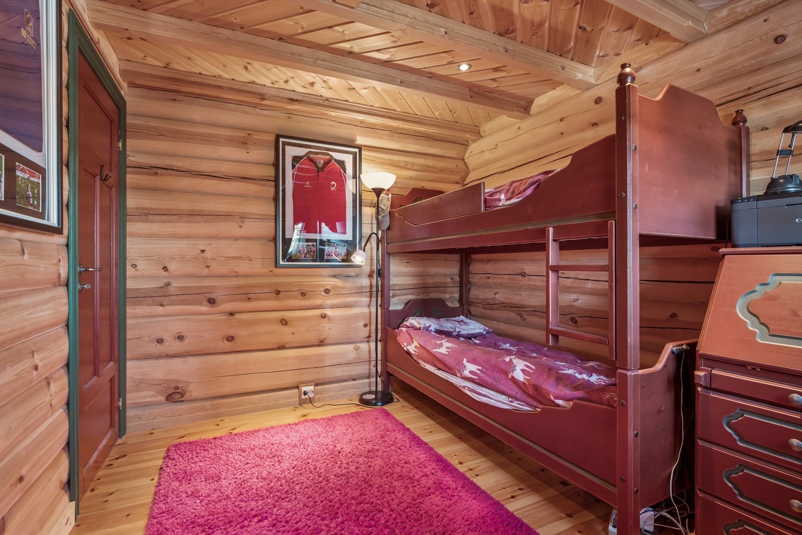 Det er totalt fire soverom i hovedplanet. Galleribilde