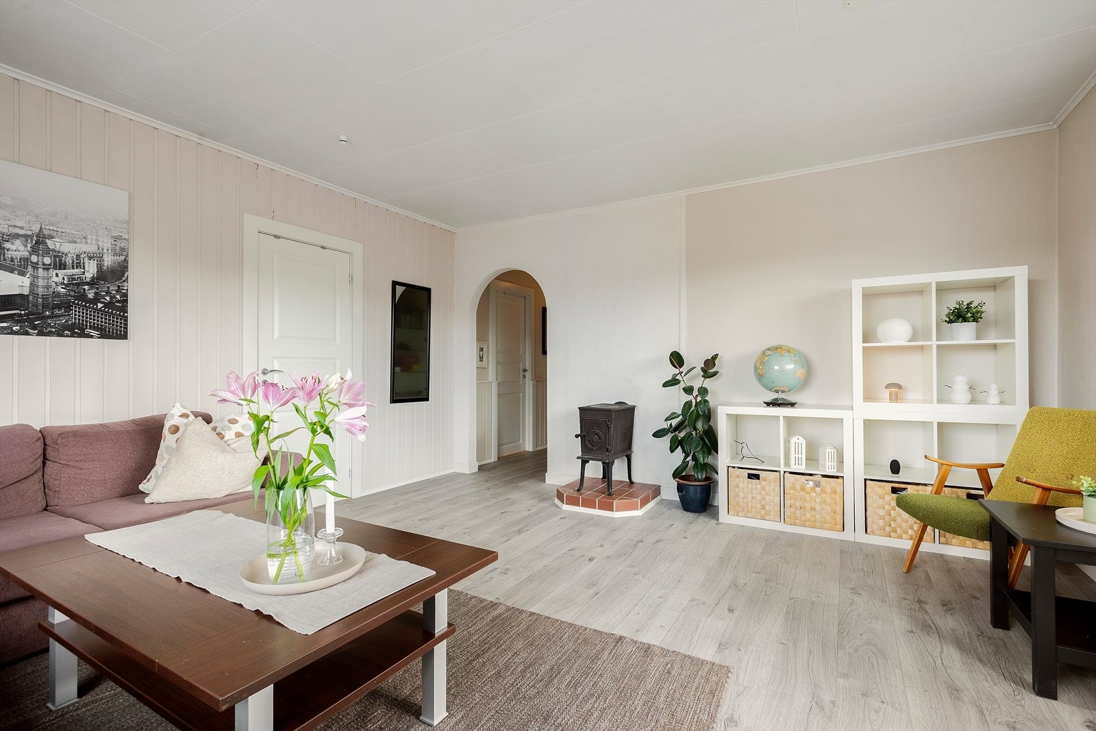 Vedovn sørger for komfort og hygge i den kalde årstiden. Galleribilde