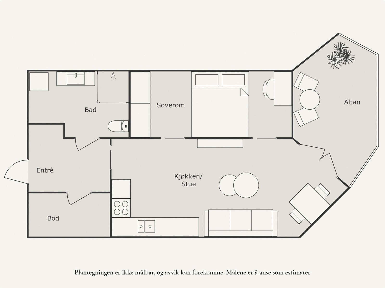 Plantegning. Galleribilde