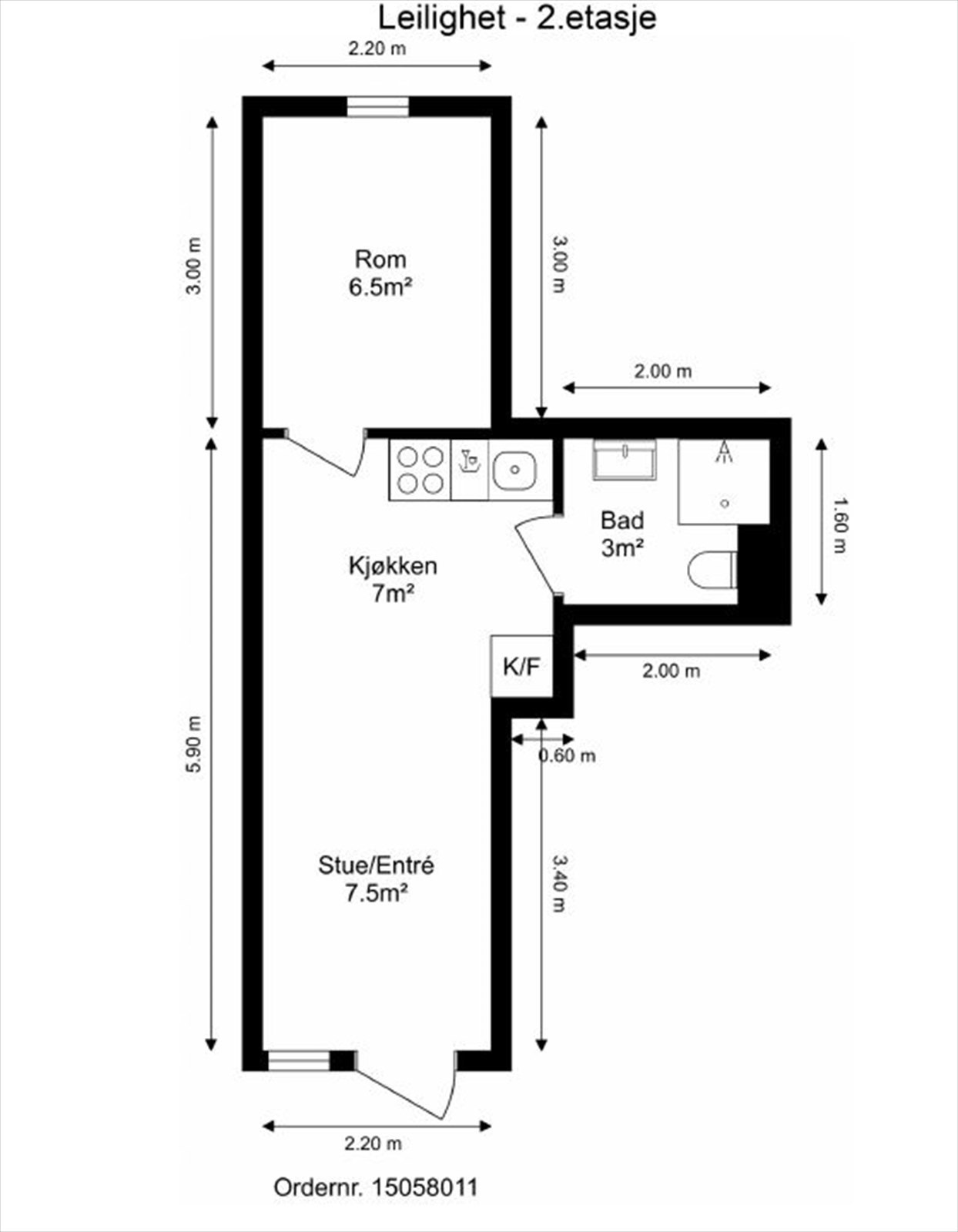 Planskisse. Galleribilde