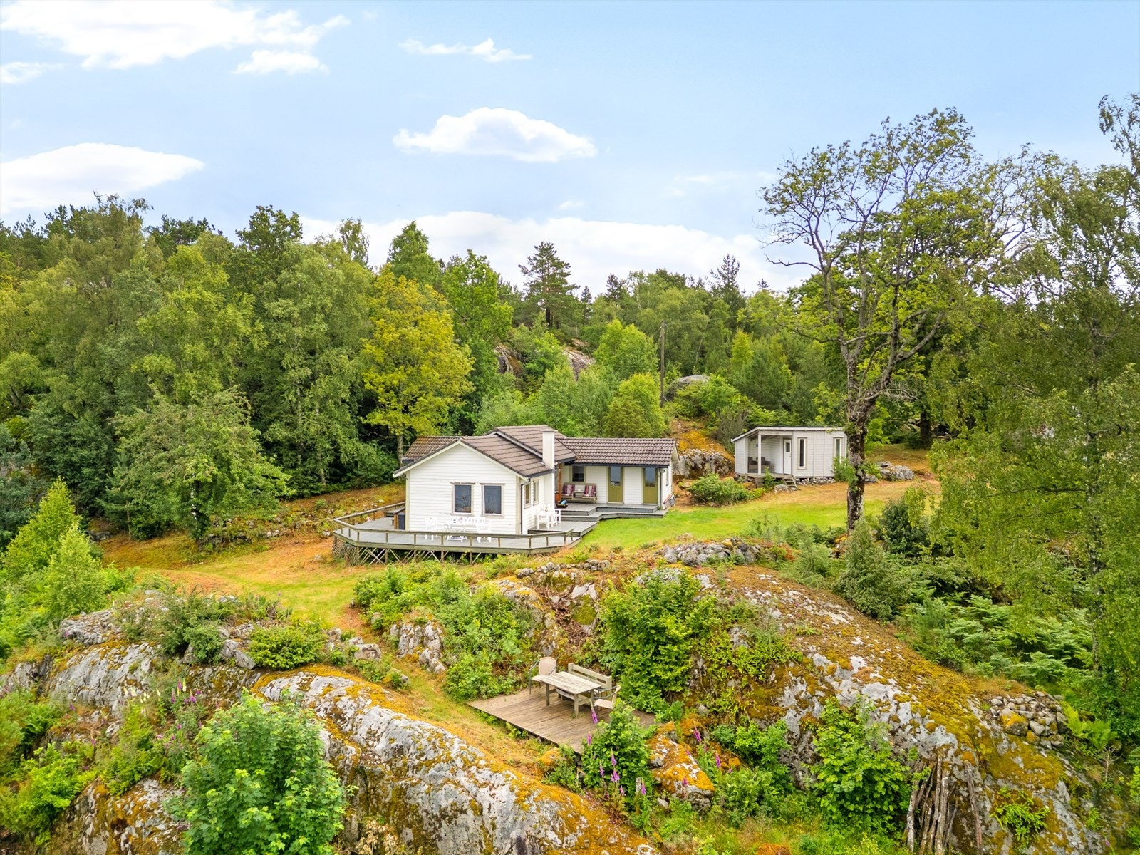Fasade på hytta Galleribilde