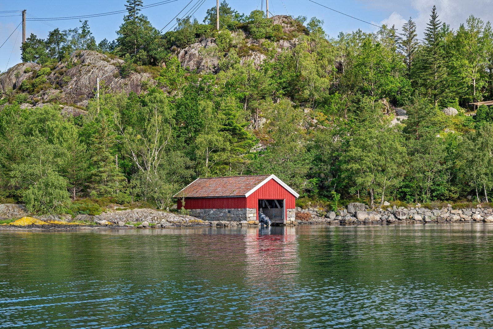 Naustet ble antagelig oppført under krigen Galleribilde
