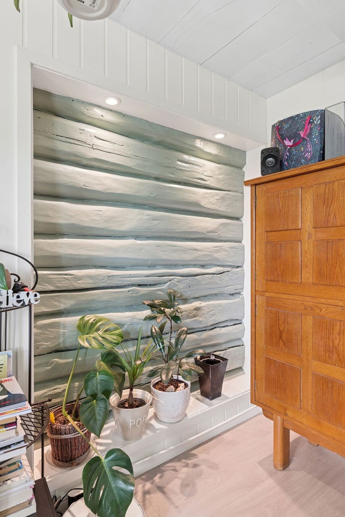 Detaljer fra boligens byggeår er godt tatt vare på Galleribilde