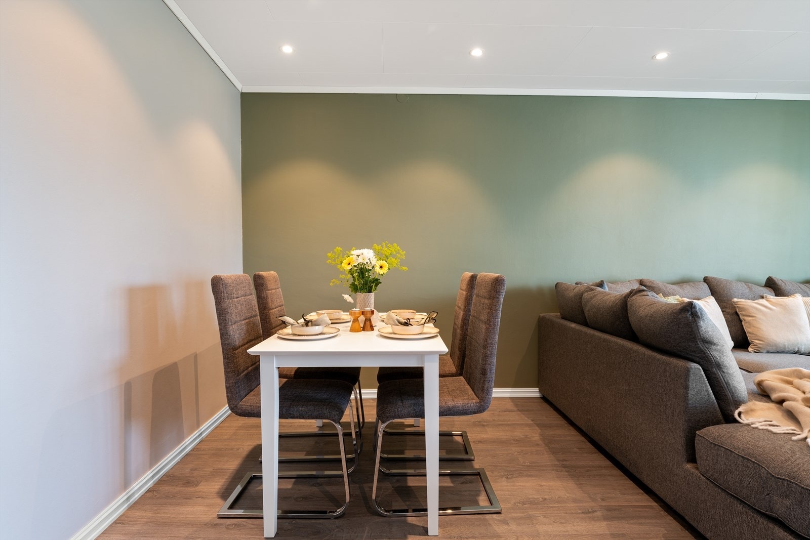 - Hit kan du invitere venner og familie til hyggelige middager - Galleribilde