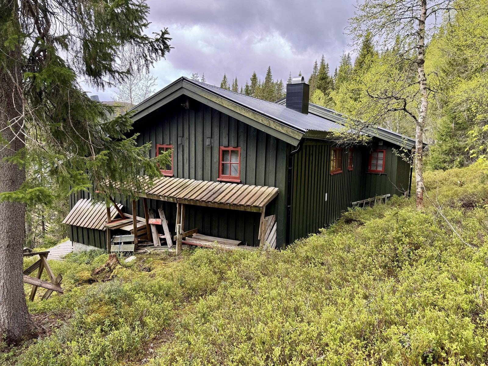 Lagerplass for ved Galleribilde