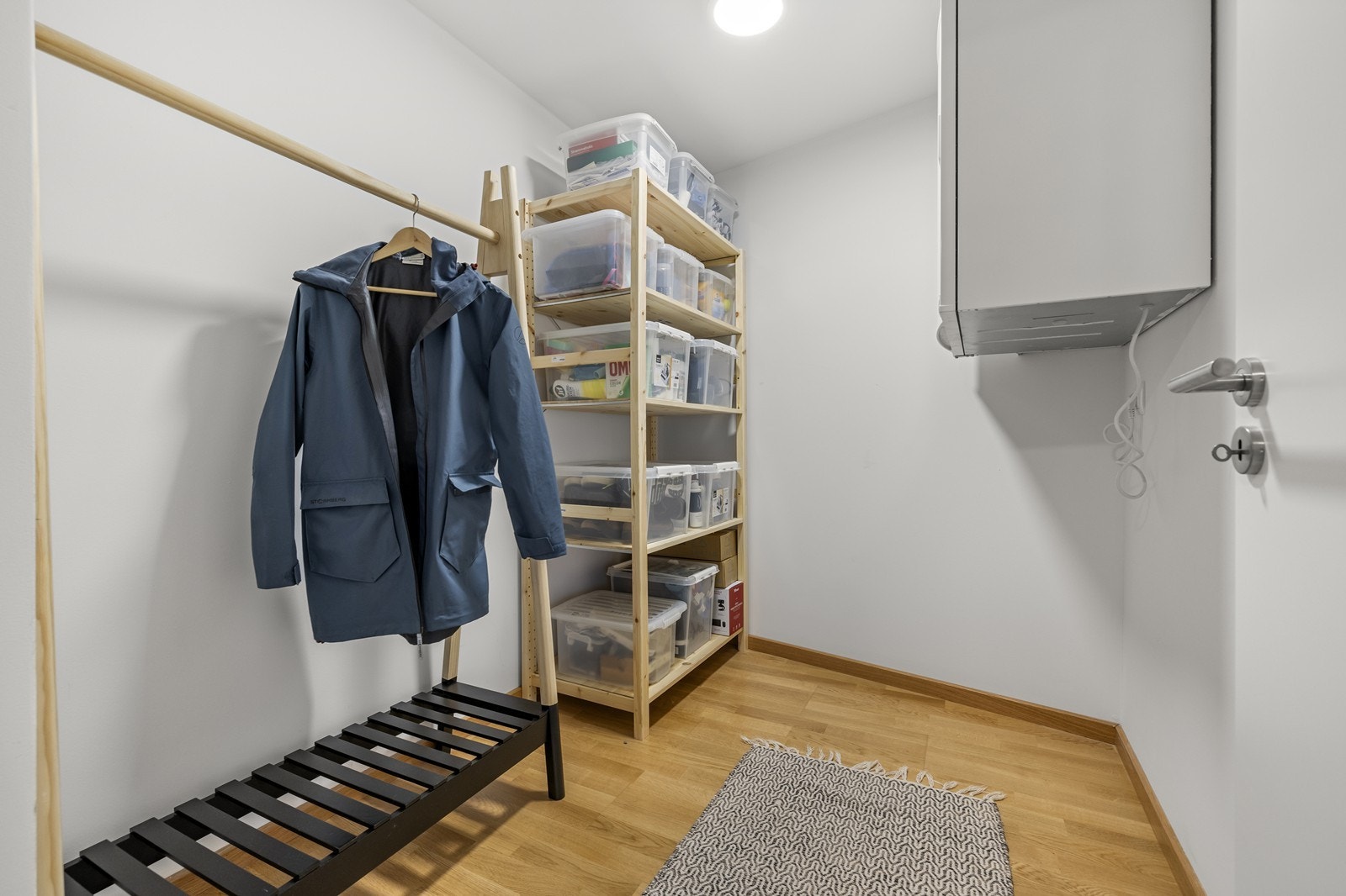 Praktisk bod for ekstra lagring. Galleribilde