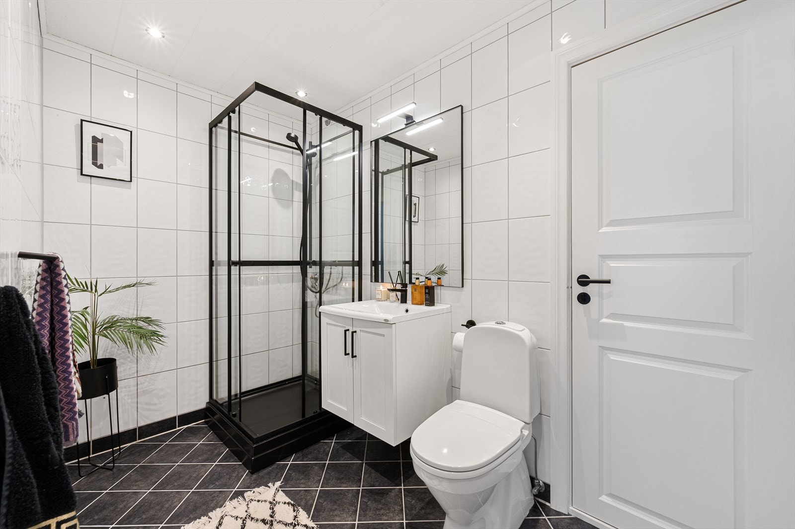 Helfliset med varme i gulv. Galleribilde