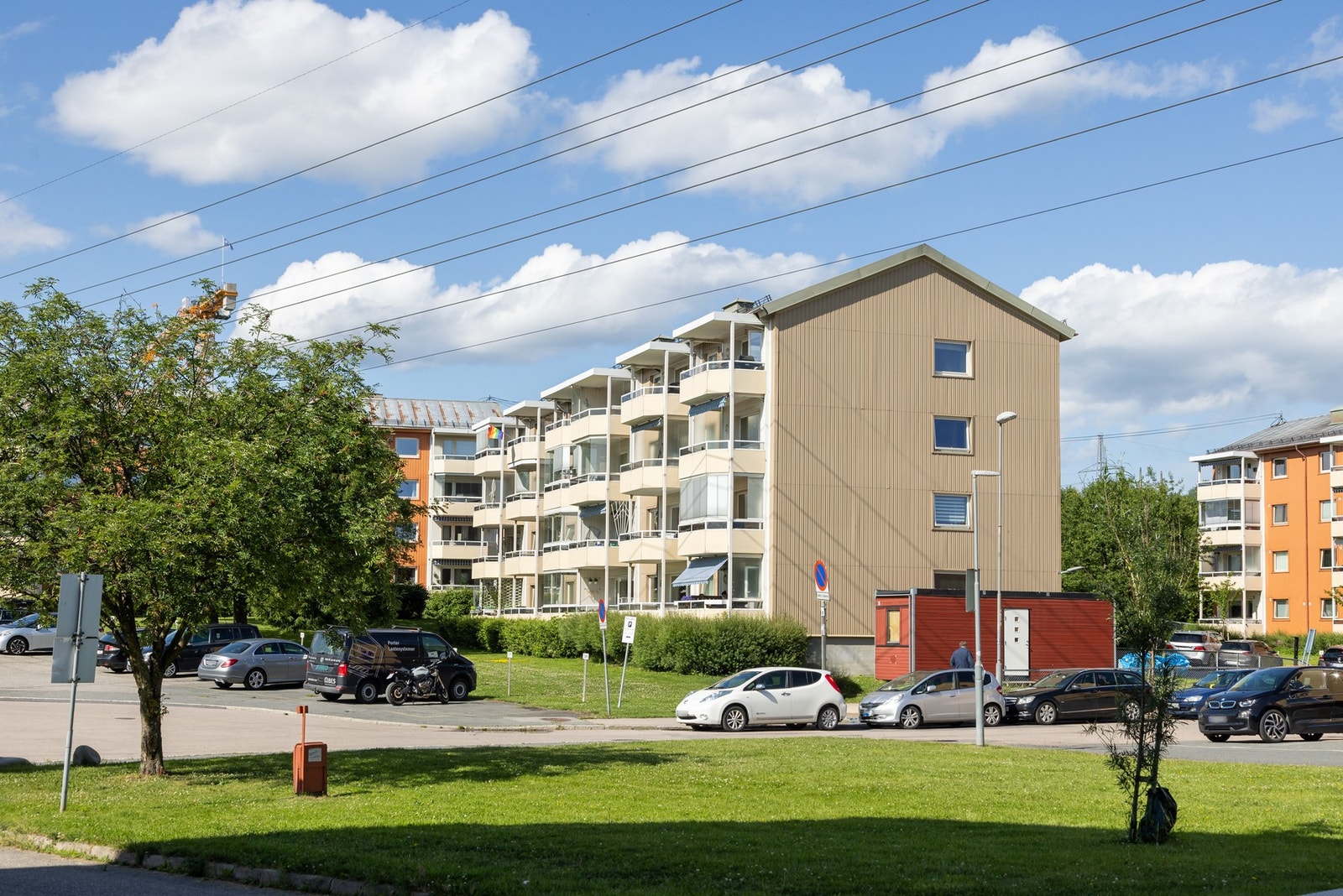 Det er mulighet for leie av p-plass etter venteliste. Galleribilde