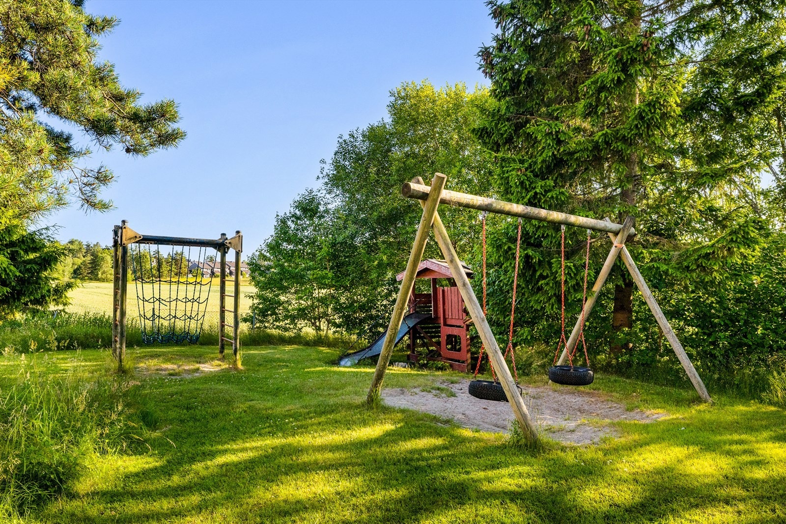 Hyggelig lekeplass for de minste. Galleribilde