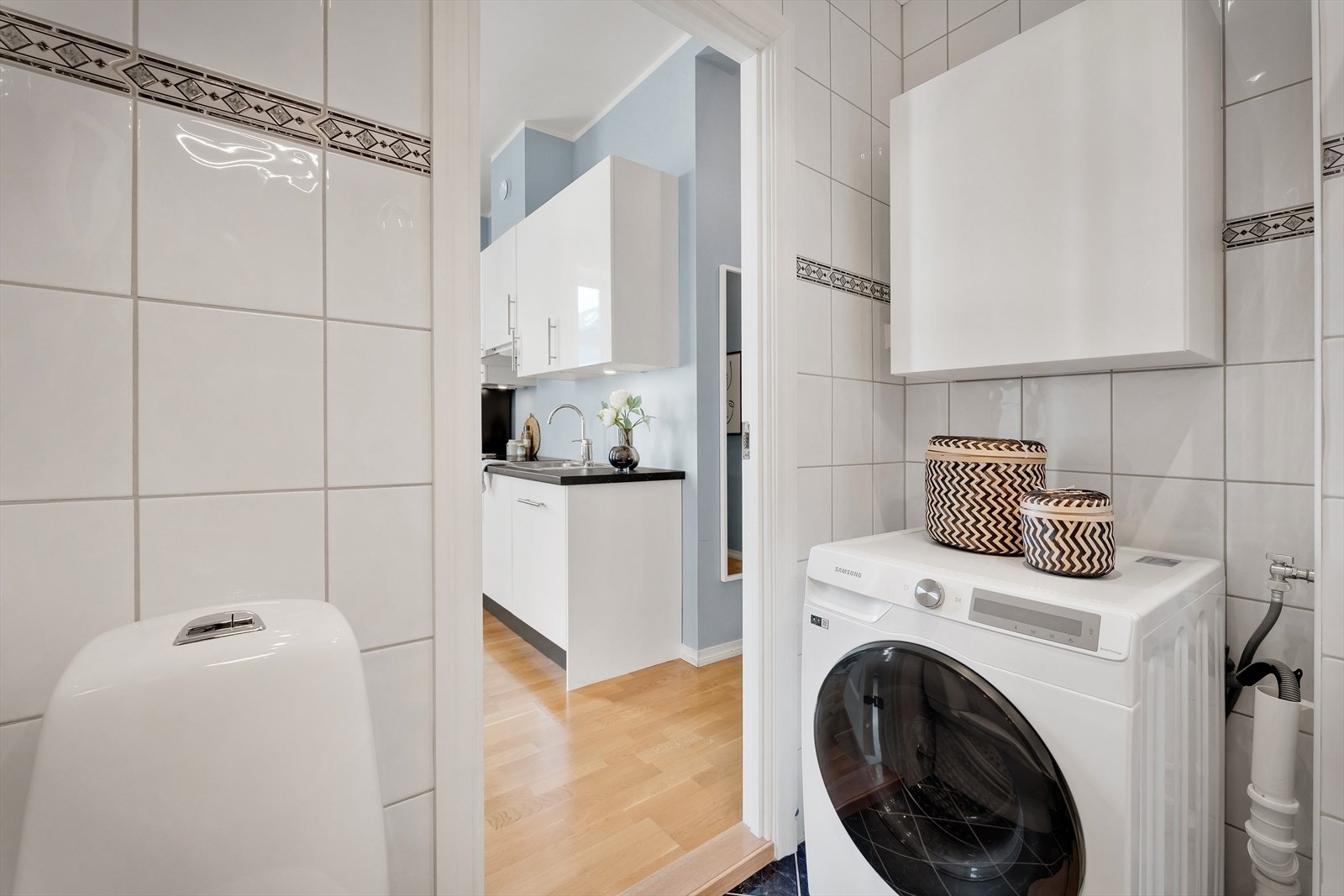 - Lyst helfliset bad på 3,4 m² - Galleribilde