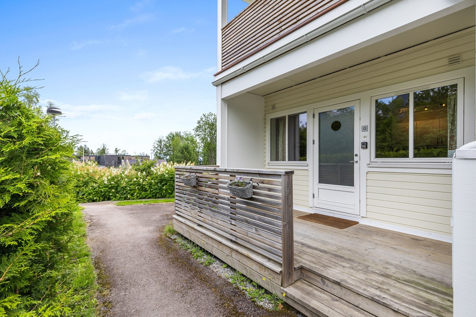 Koselig inngangsparti. Galleribilde