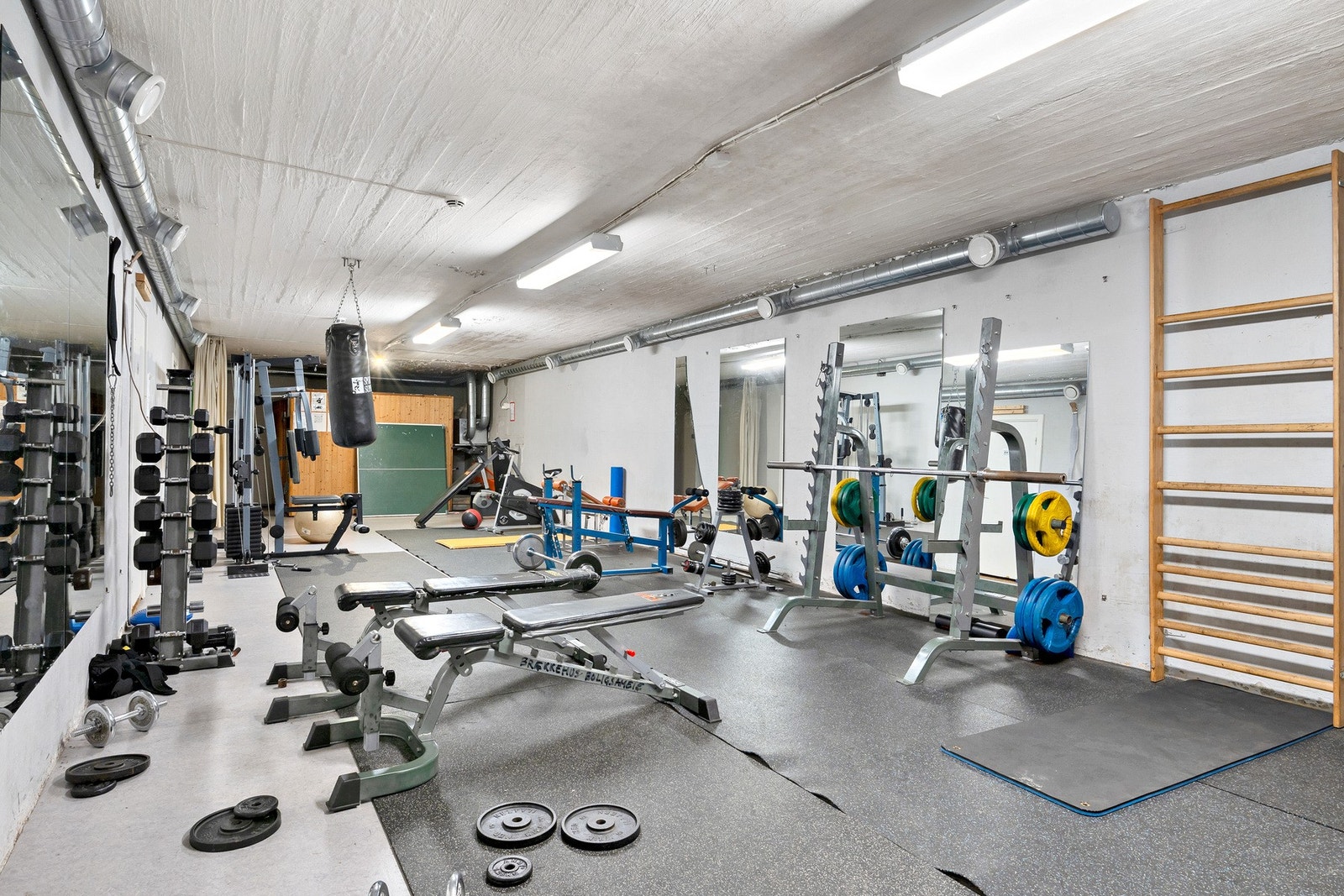 Felles treningsrom Galleribilde