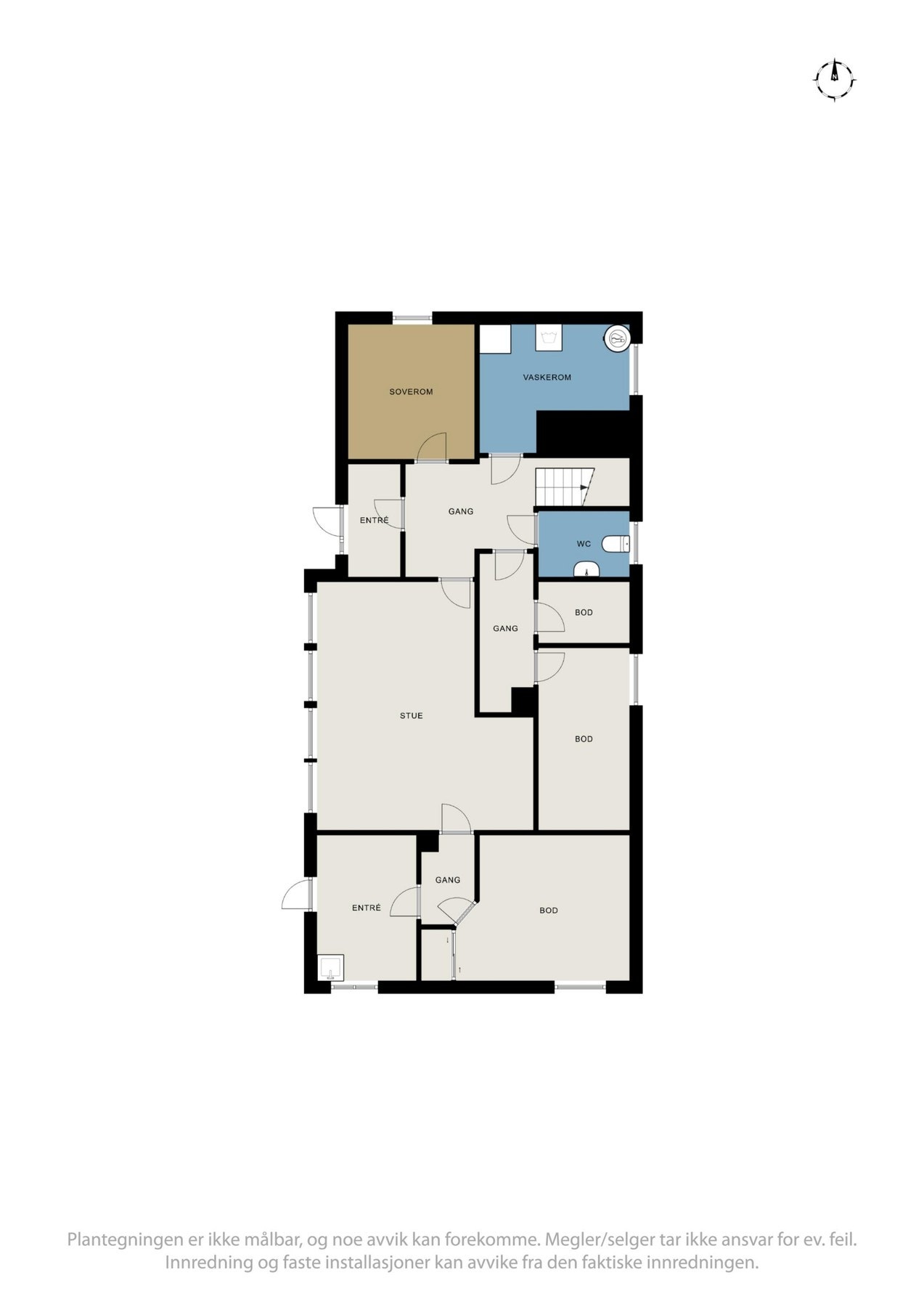 Planskisser - Underetasje. Galleribilde