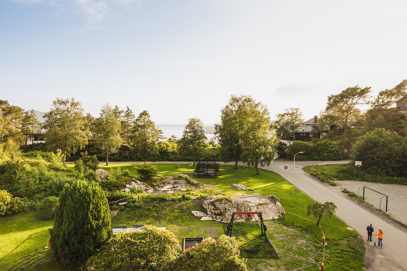 En utsikt man aldri blir lei - og som var en stor årsak til at eier falt for denne plasseringen. Galleribilde