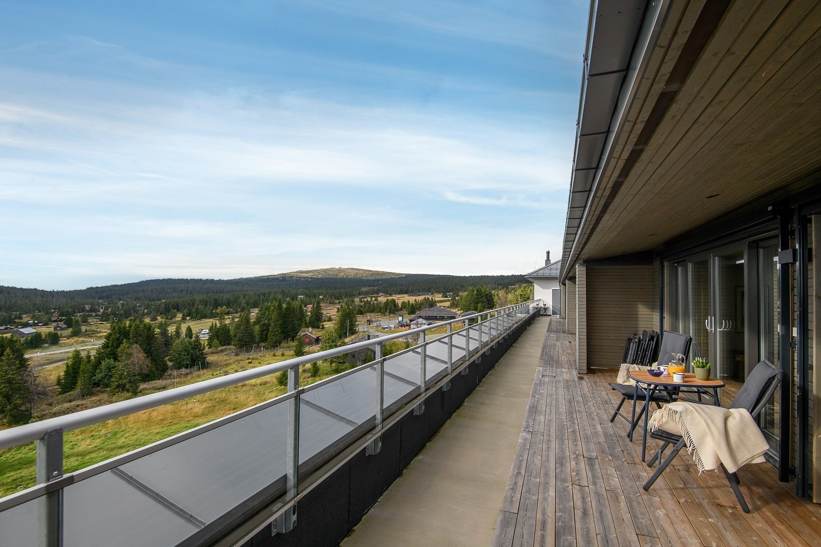 Terrasse med god solgang Galleribilde