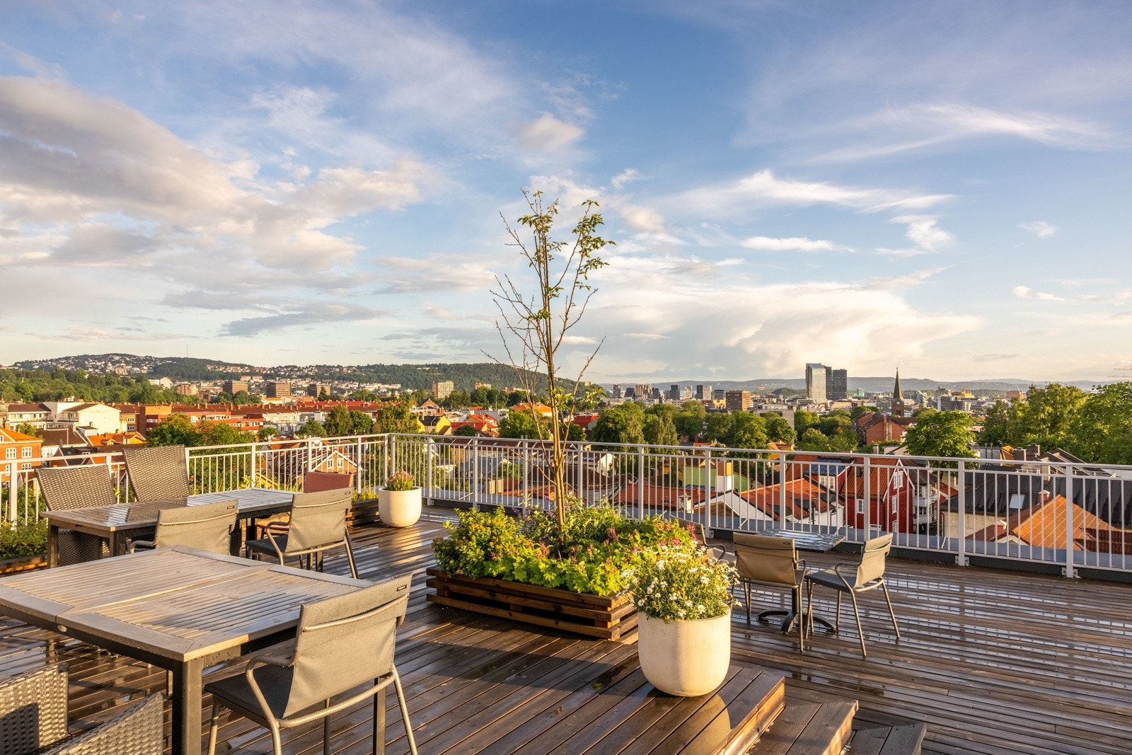 Sameiet har to felles takterrasser. Galleribilde