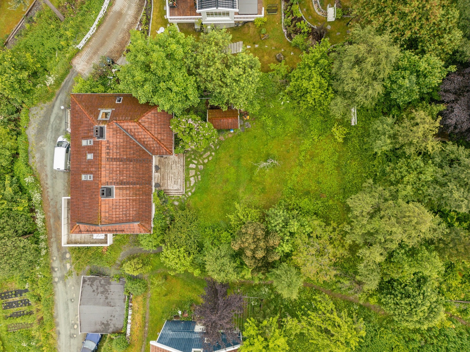 Den er også skjermet for trafikk. Galleribilde