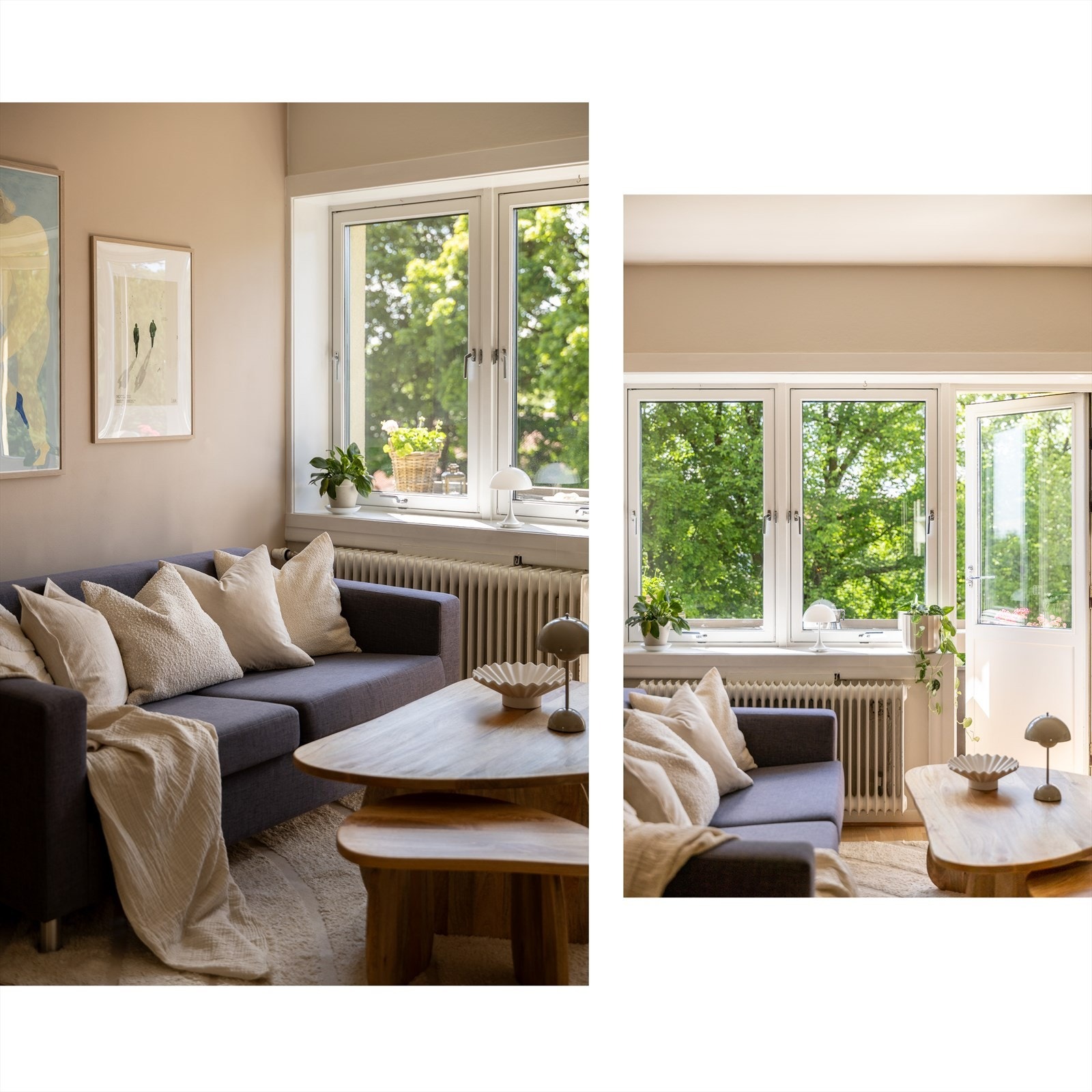 Leiligheten varmes opp via radiatorer tilknyttet fjernvarme som er inkludert i felleskostnadene Galleribilde