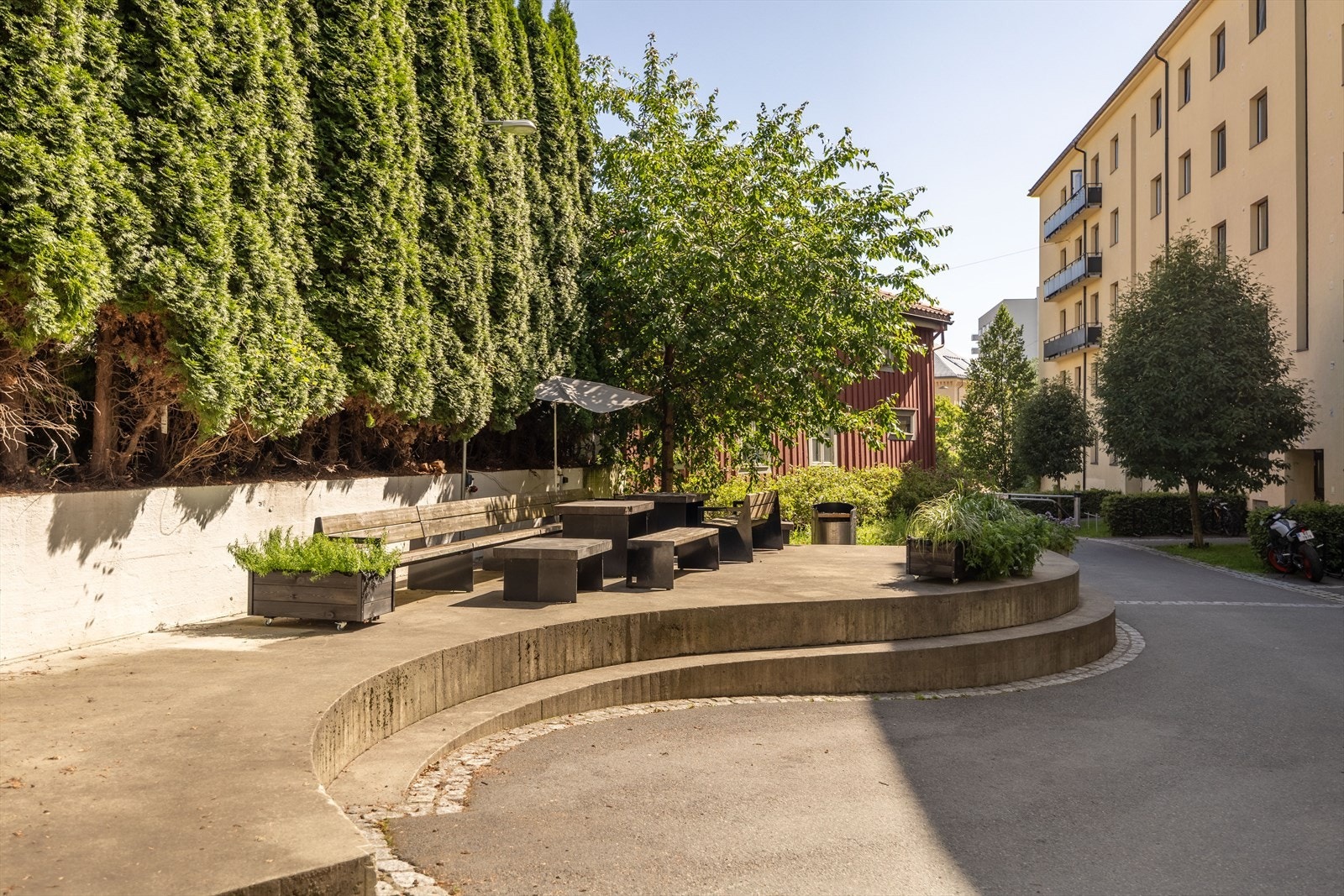 Felles uteområde Galleribilde