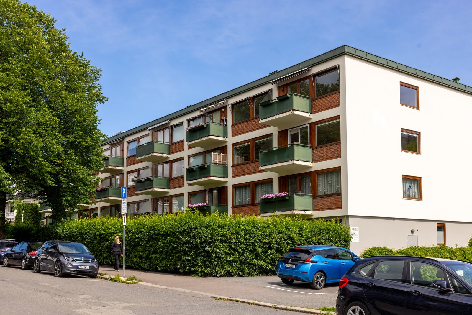 Selger leier i dag både bodplass og parkeringsplass av sameiet som blir ledige ved utflytting. Galleribilde