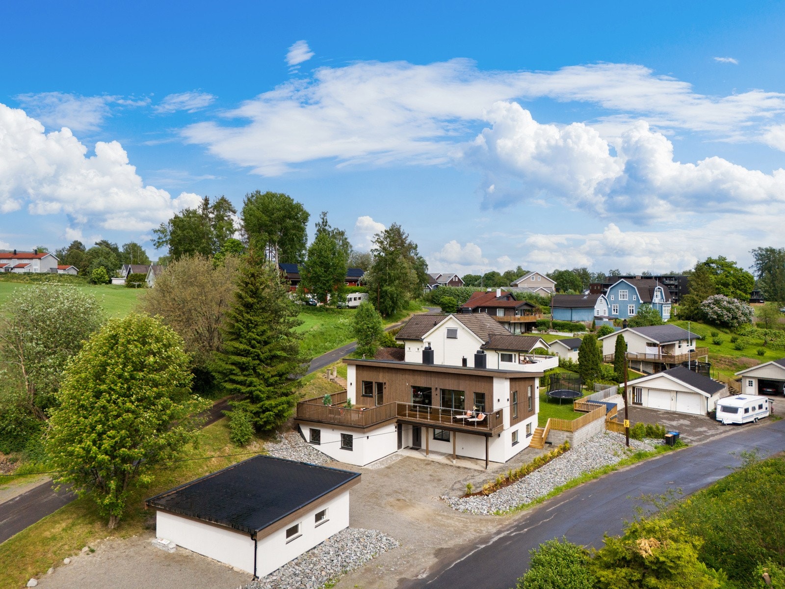Dronefoto Galleribilde