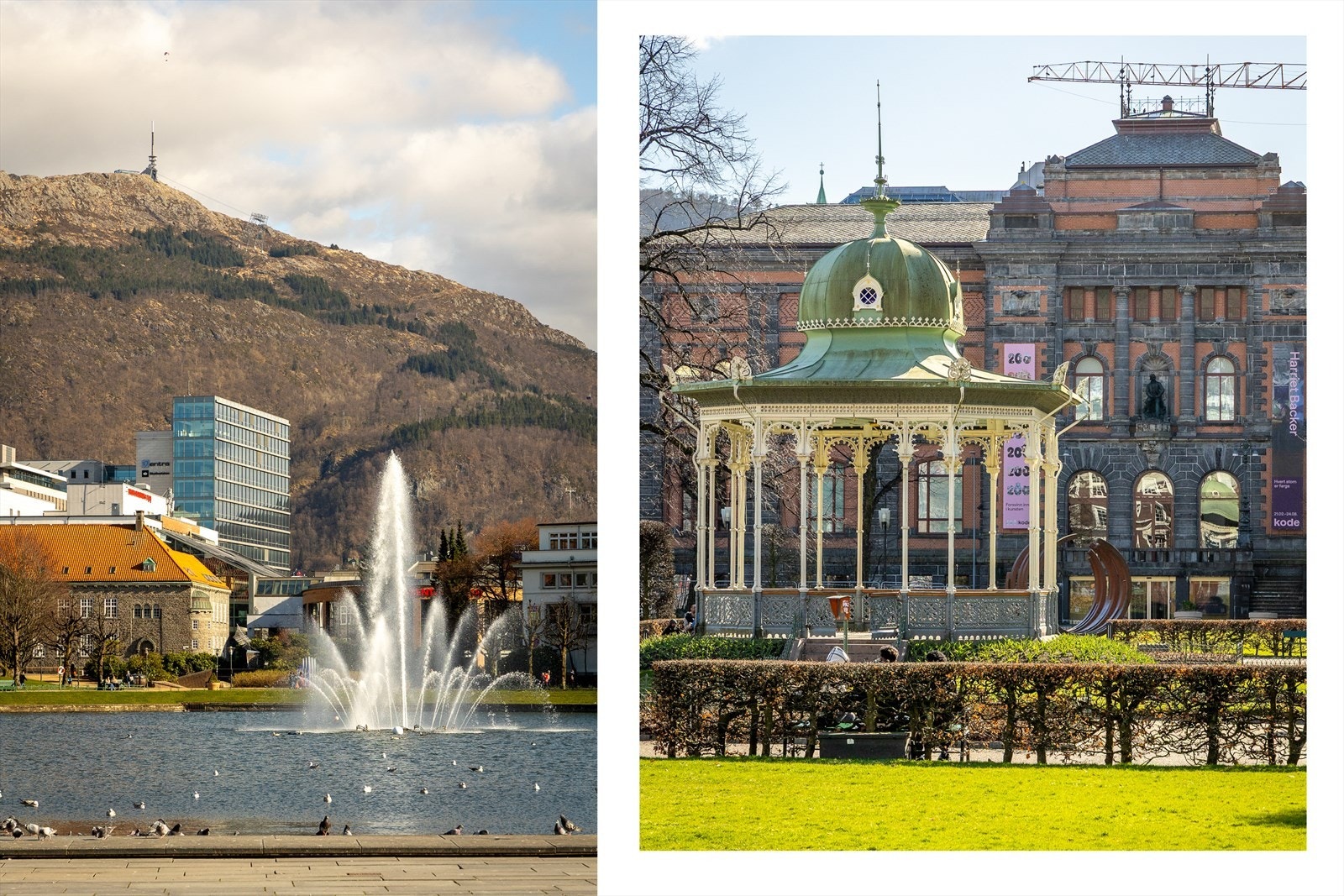 Byparken ligger også innenfor kort gåavstand fra leiligheten. Galleribilde