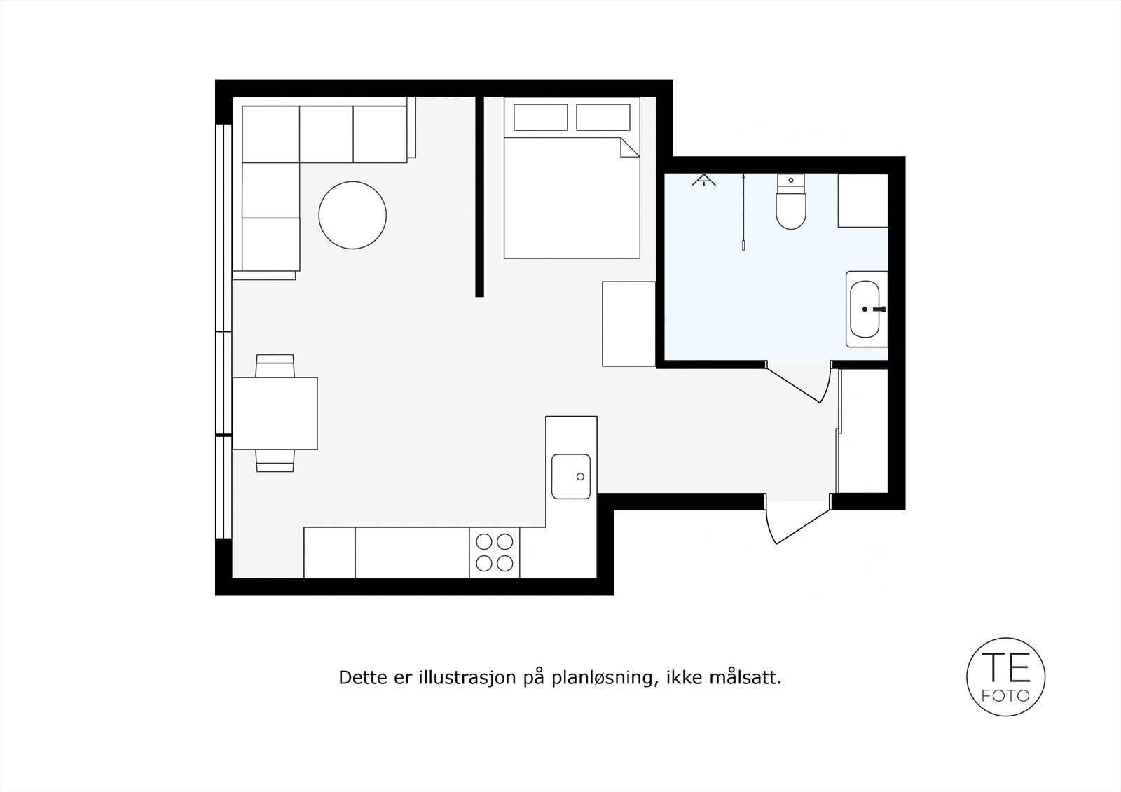 Plantegning. Galleribilde