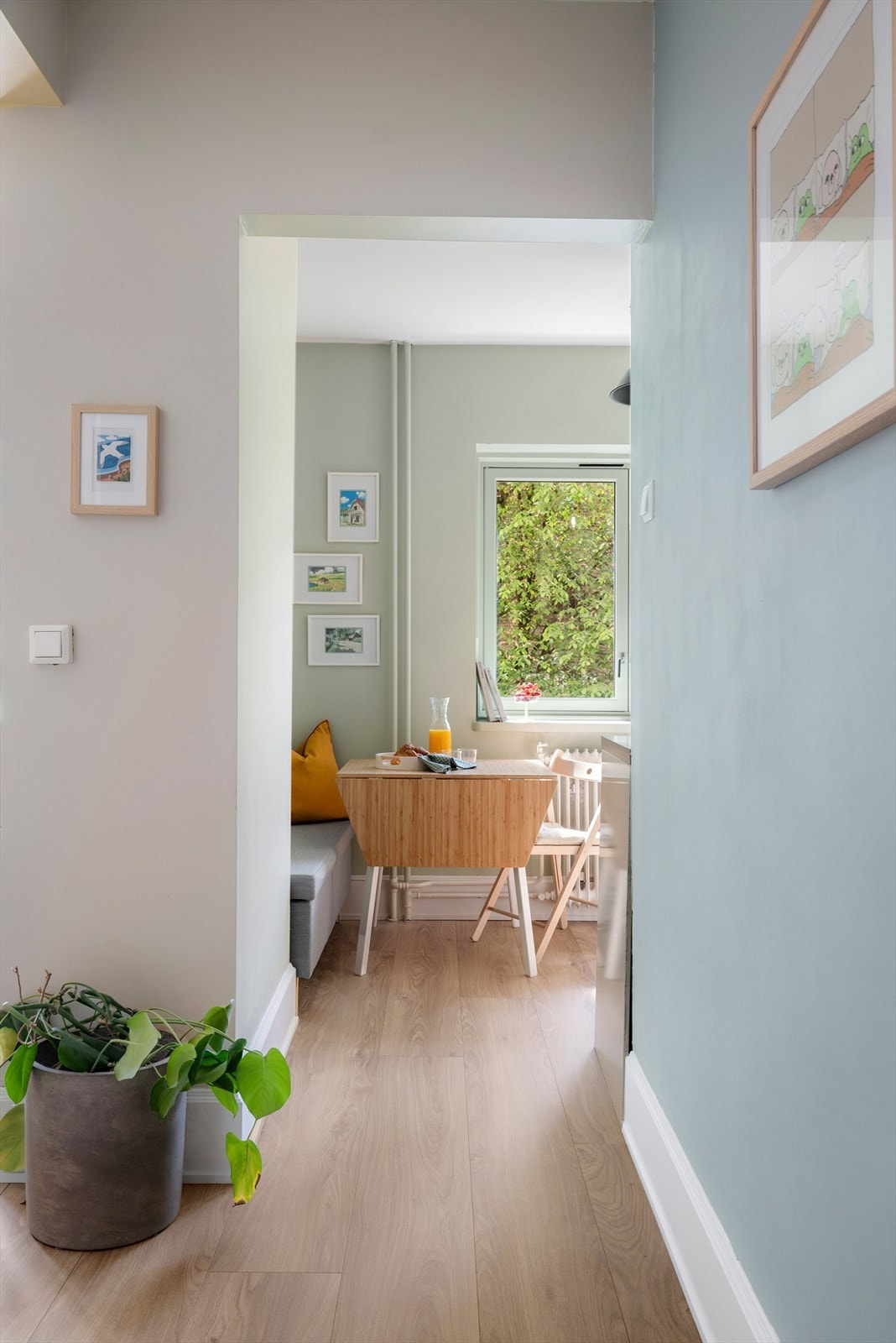 Separat kjøkken med gode lysforhold. Galleribilde