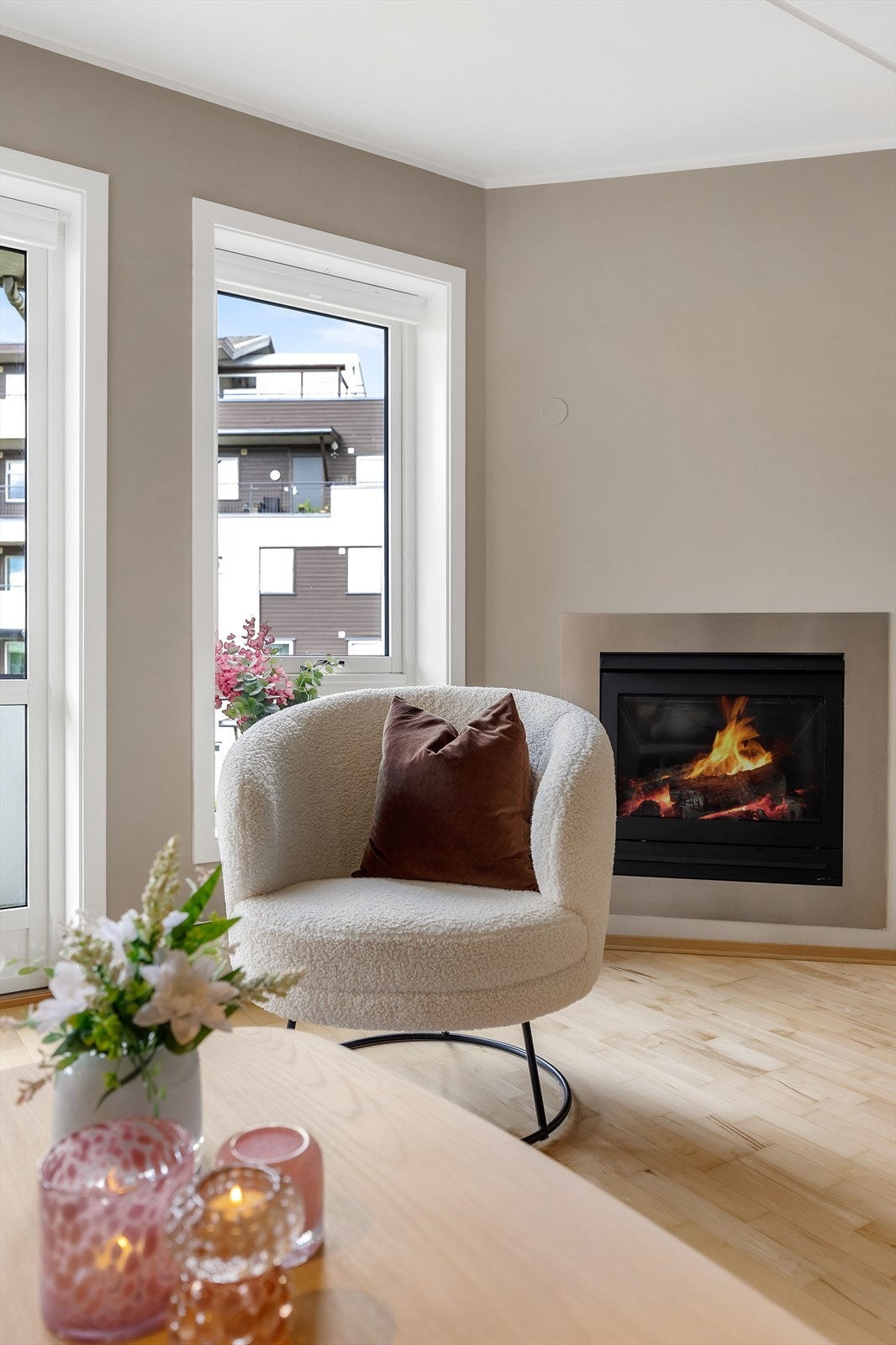 Flott gasspeis i leiligheten. Galleribilde
