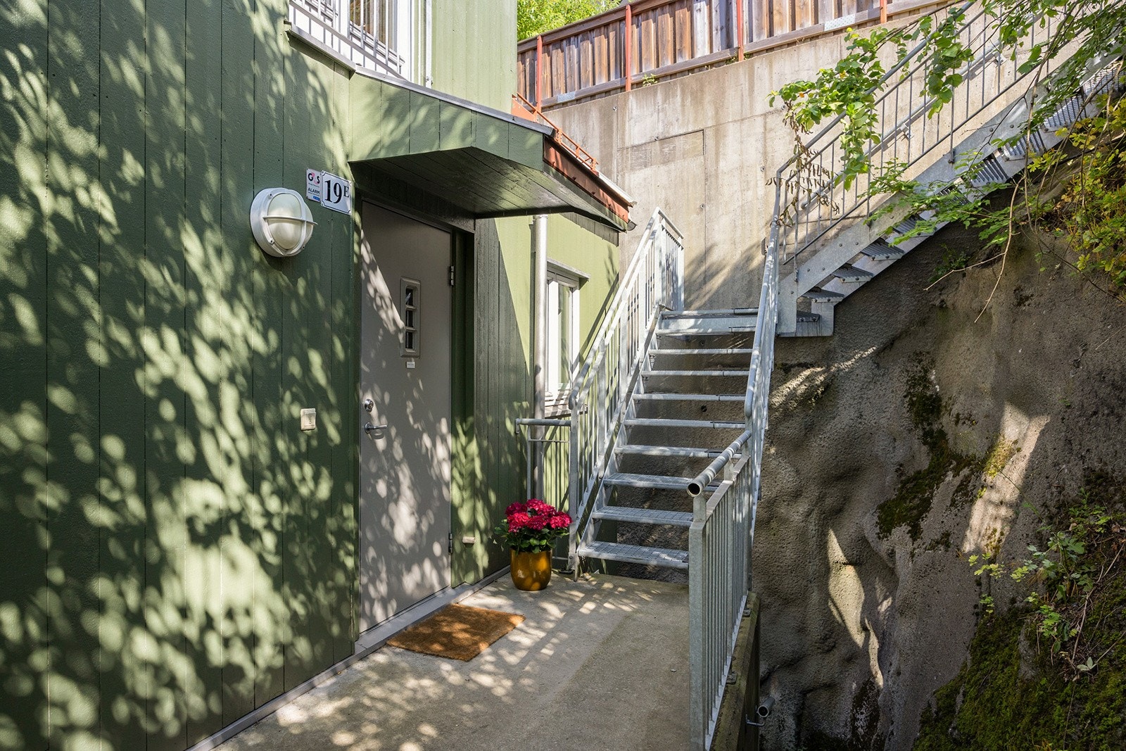 Pent inngangsparti Galleribilde