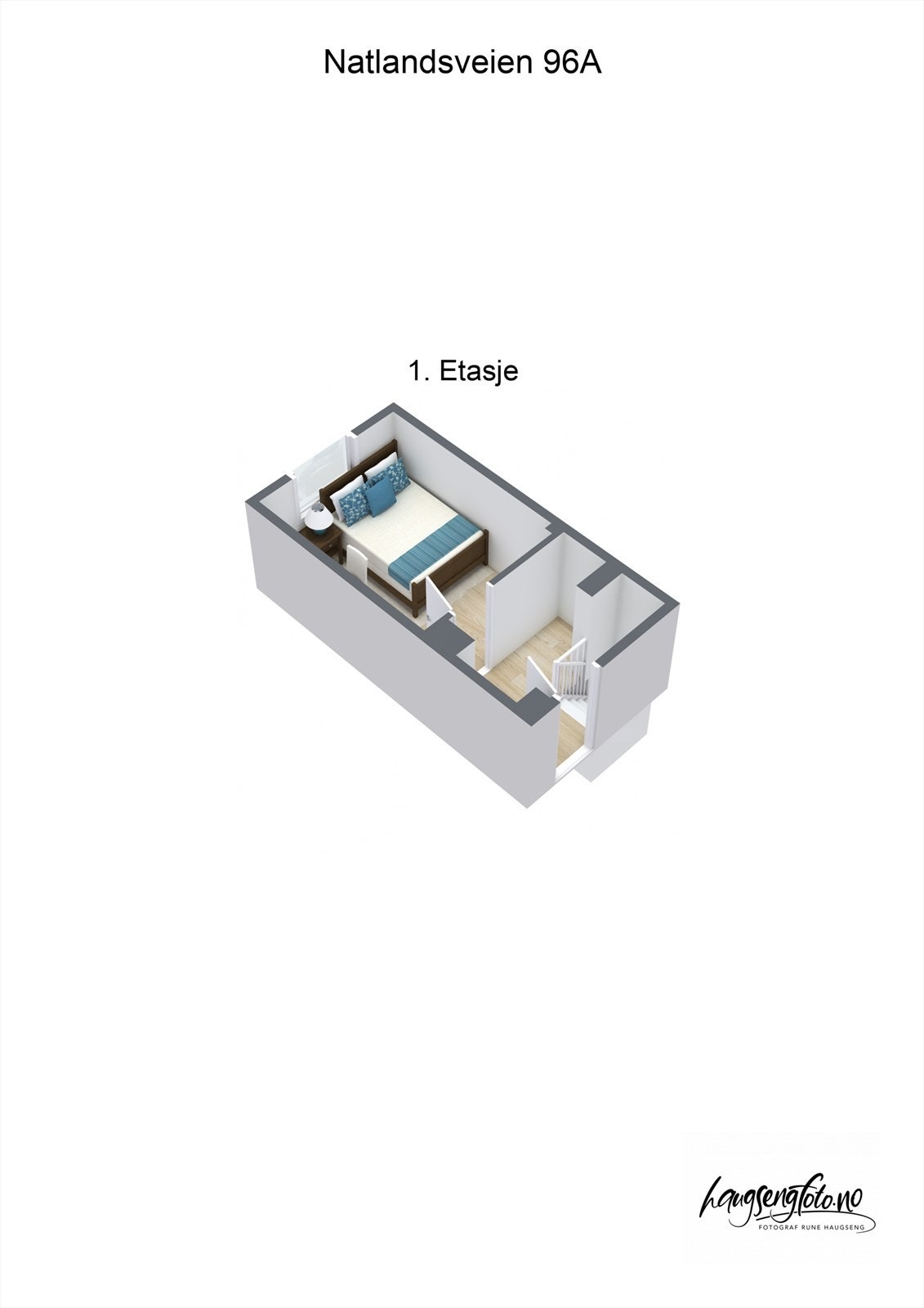 Plantegning 3D Galleribilde