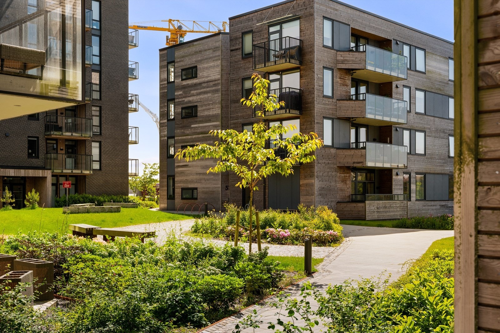Fellesarealene er pent opparbeidet. Galleribilde