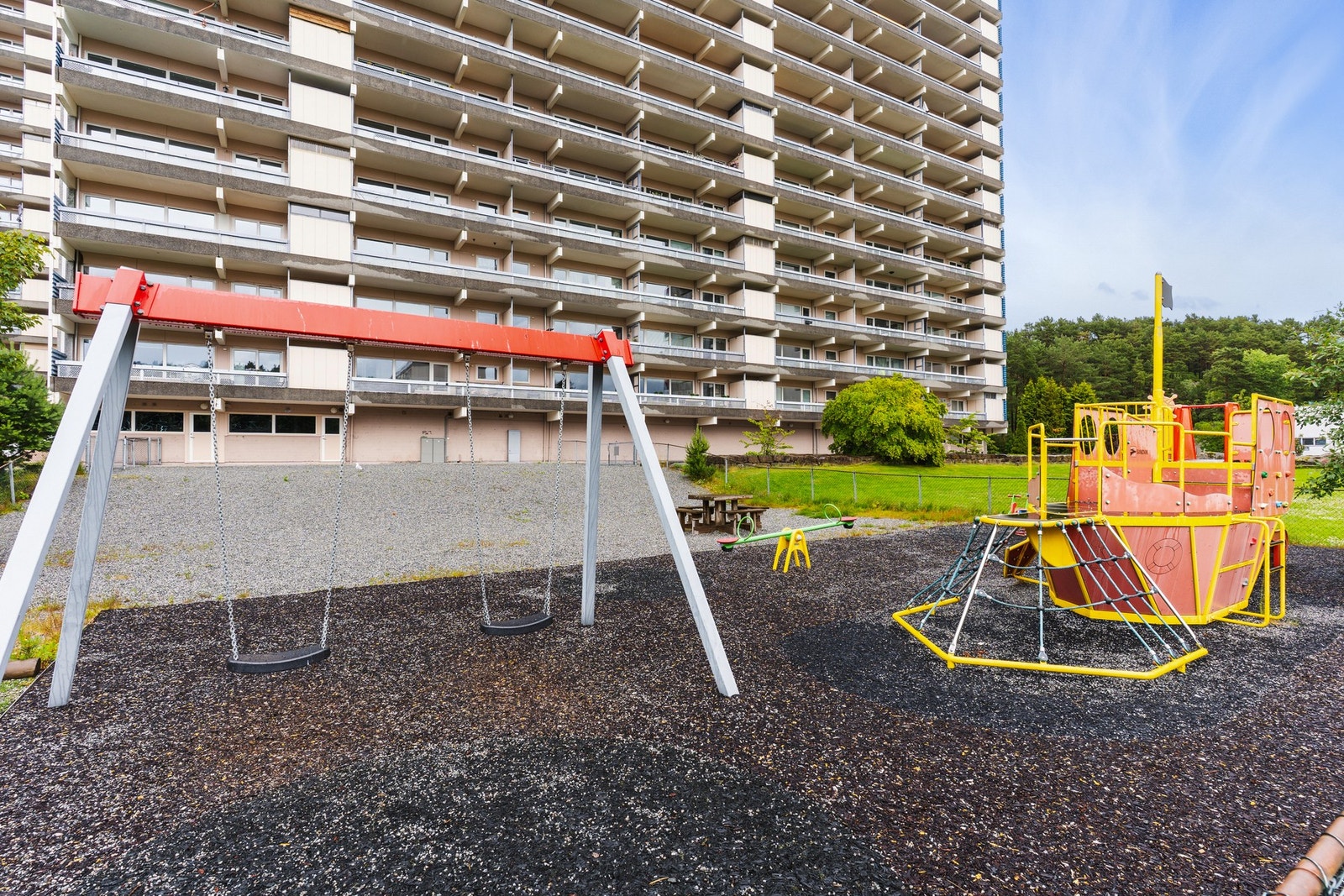 Felles uteområde Galleribilde