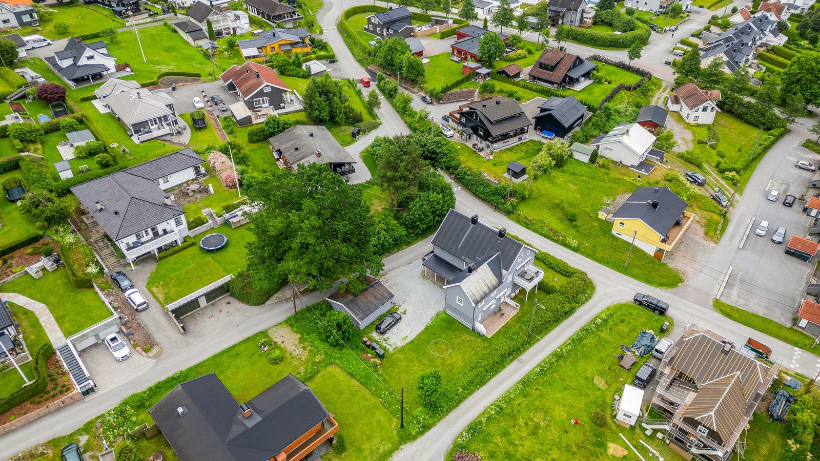 Dronebilde Galleribilde