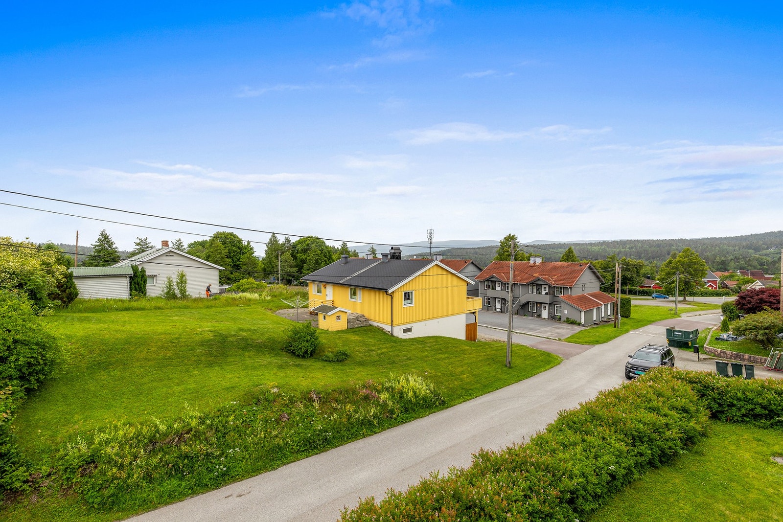 Hyggelig utsyn over nærområdet Galleribilde