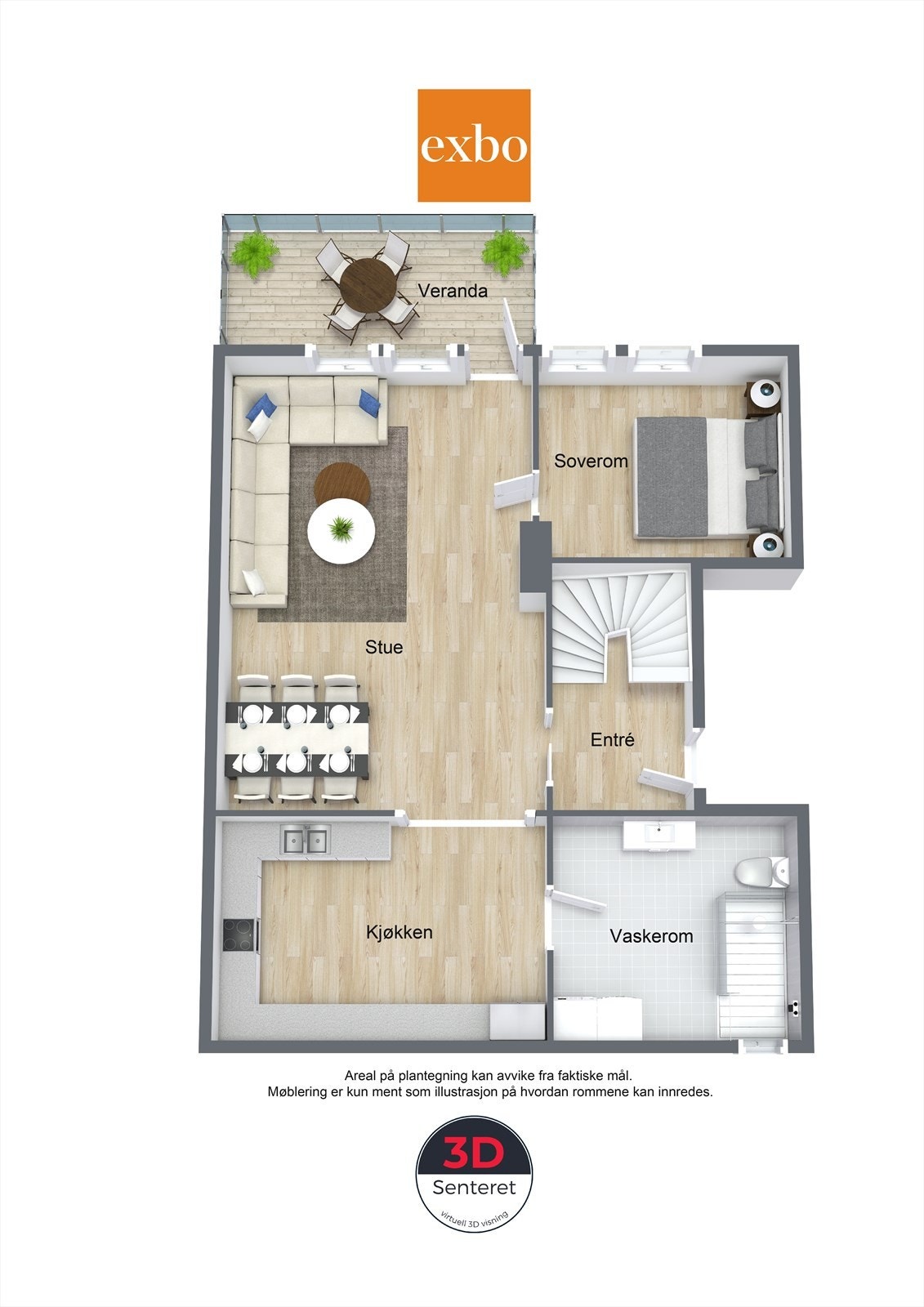 Plantegning 2.Etasje Galleribilde