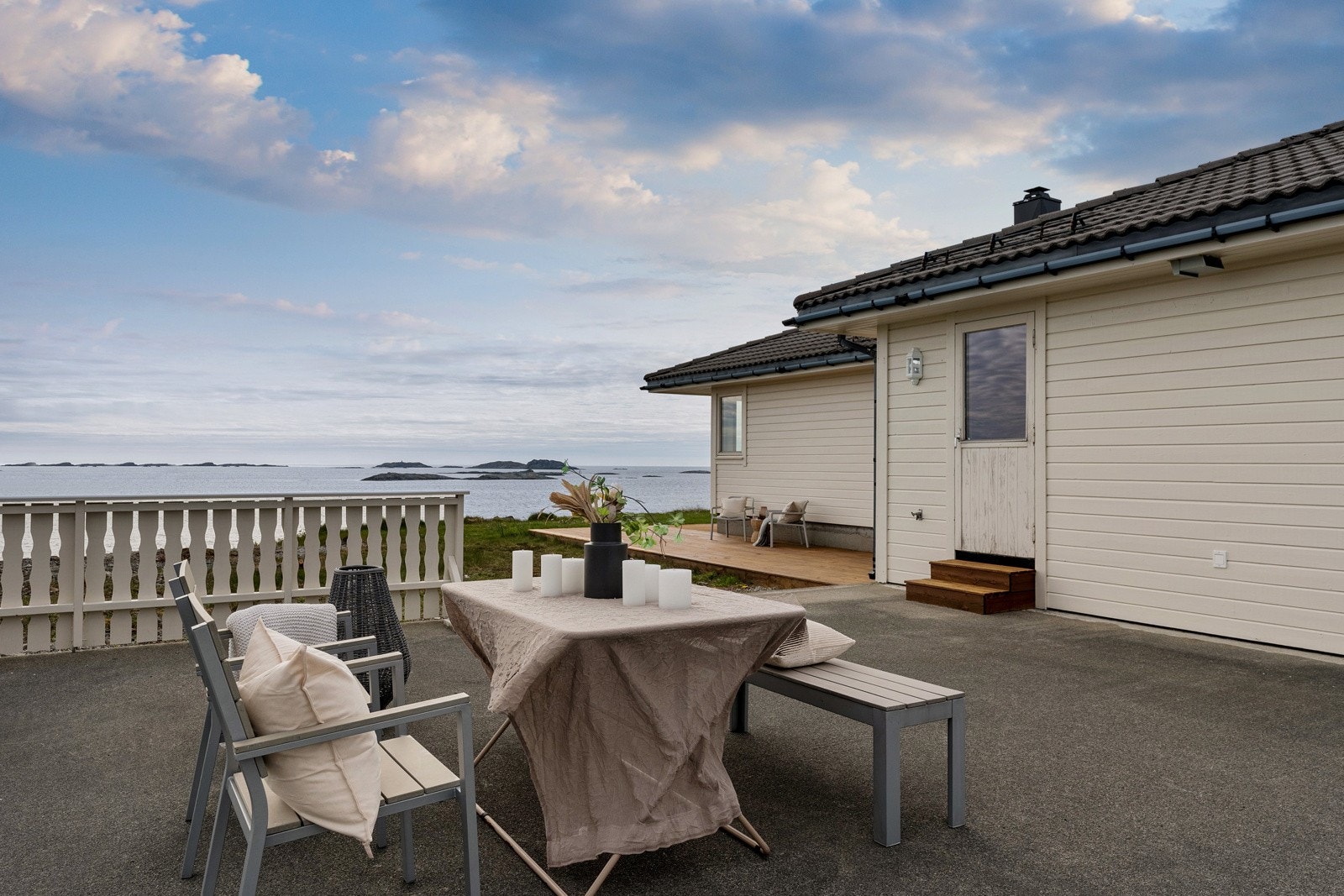 - Terrasse på garasjetak på ca. 70 kvm - Galleribilde
