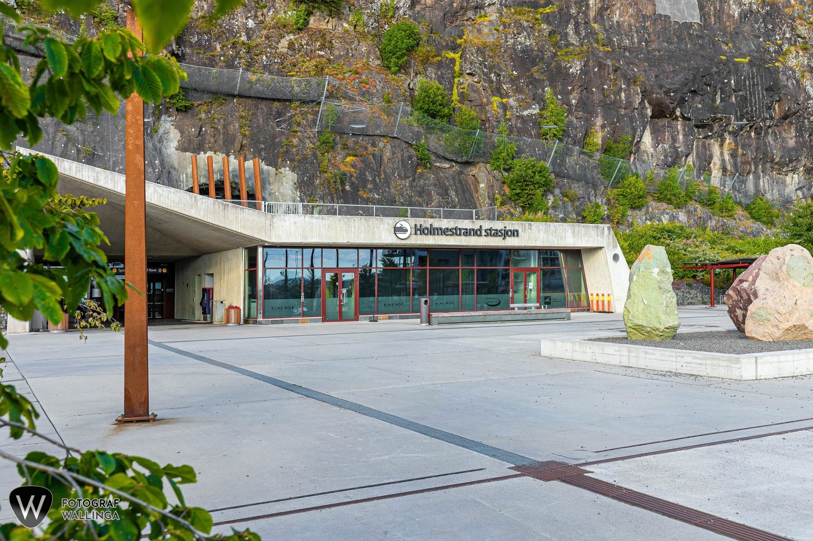 Holmestrand stasjon Galleribilde