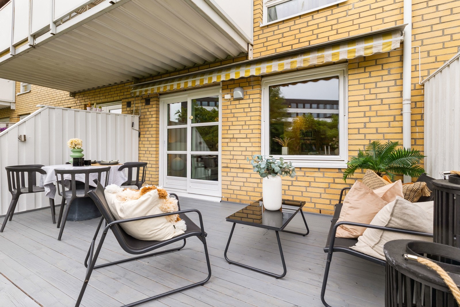 Stor terrasse på 13 kvm Galleribilde