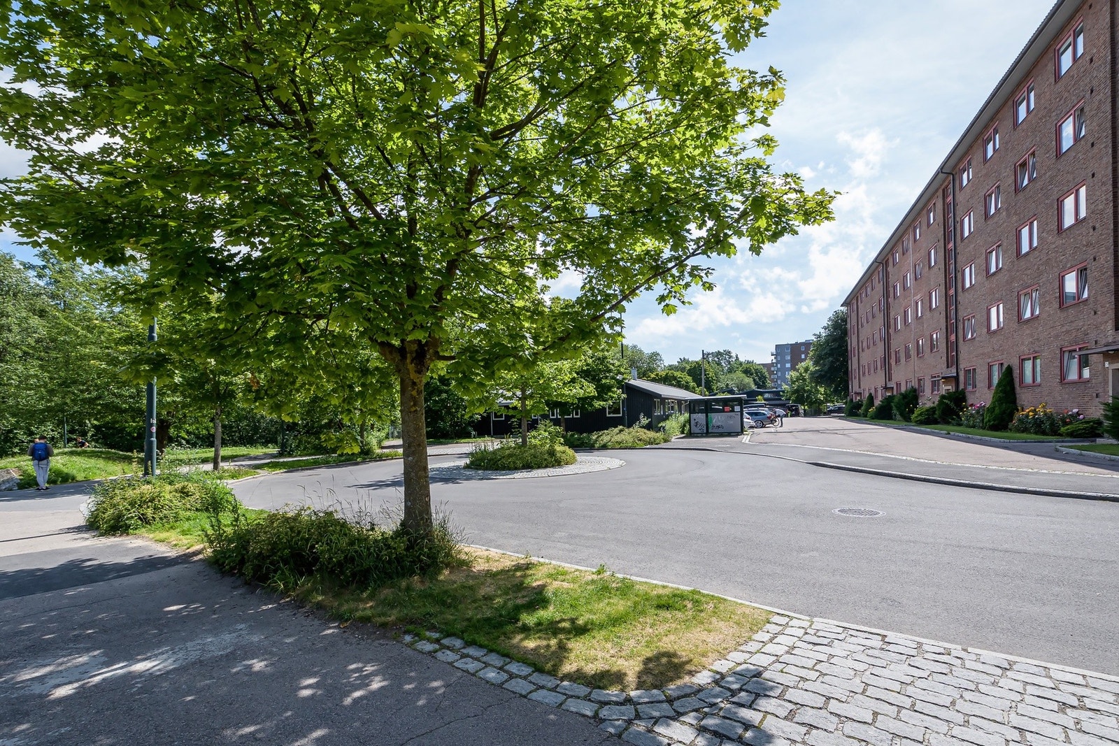 Bjølsen er et av Oslos mest attraktive og sjarmerende områder, kjent for sin grønne karakter og urbane puls. Galleribilde