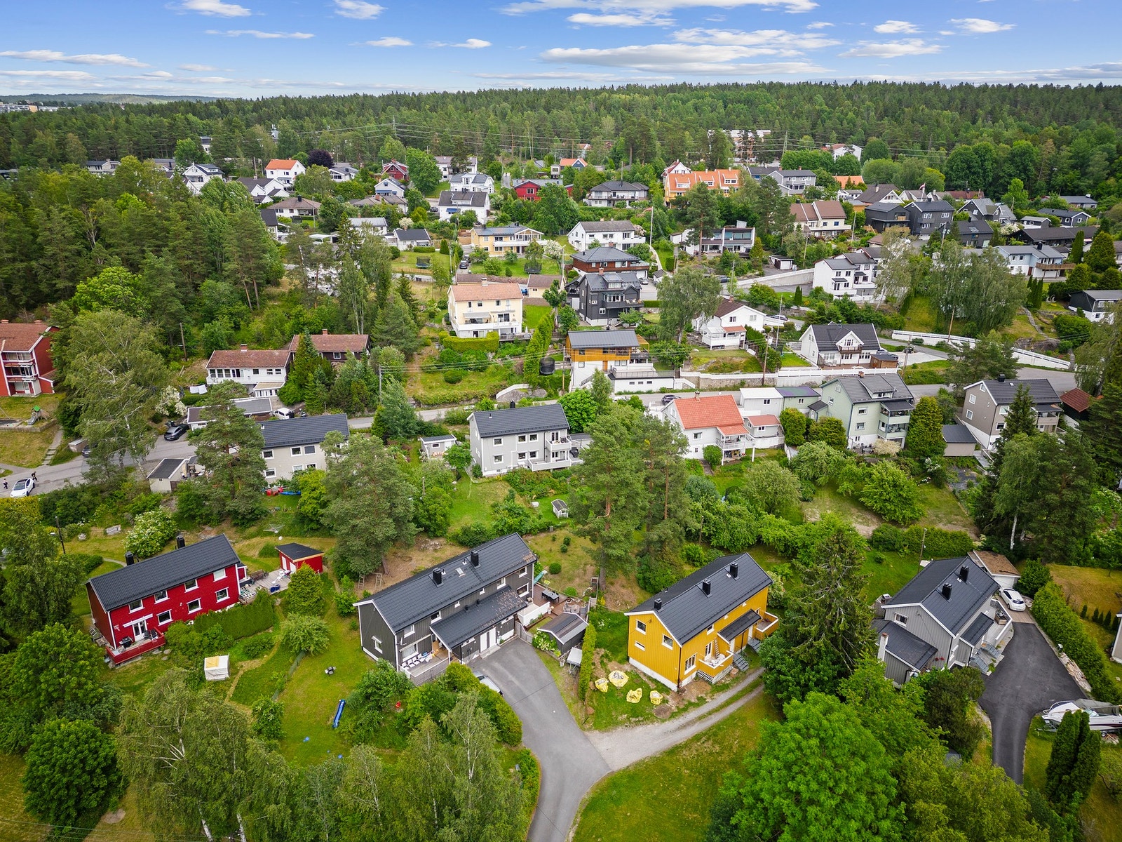 Når du velger bolig, velger du også nabolag. Nærbutikk. Skolevei. Nærhet til naturen. Nye naboer. Rammen rundt der du bor. Galleribilde