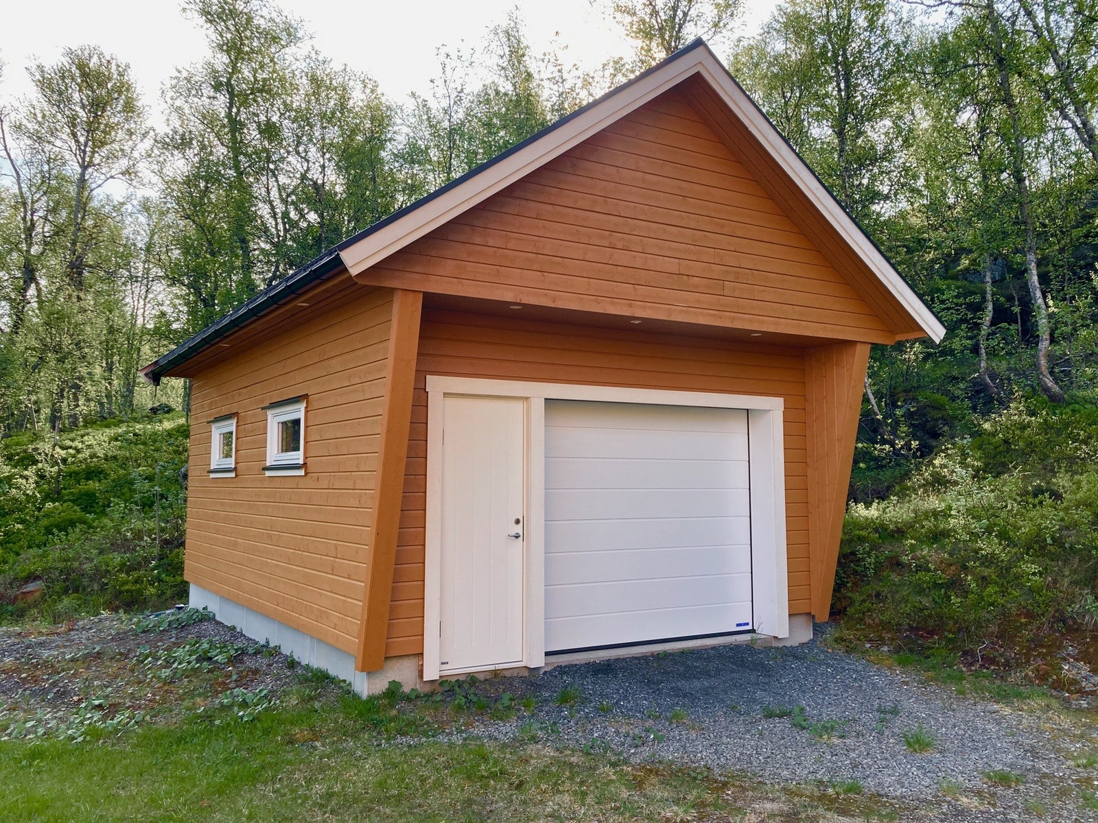 Garasje fra 2019 (privat foto) Galleribilde