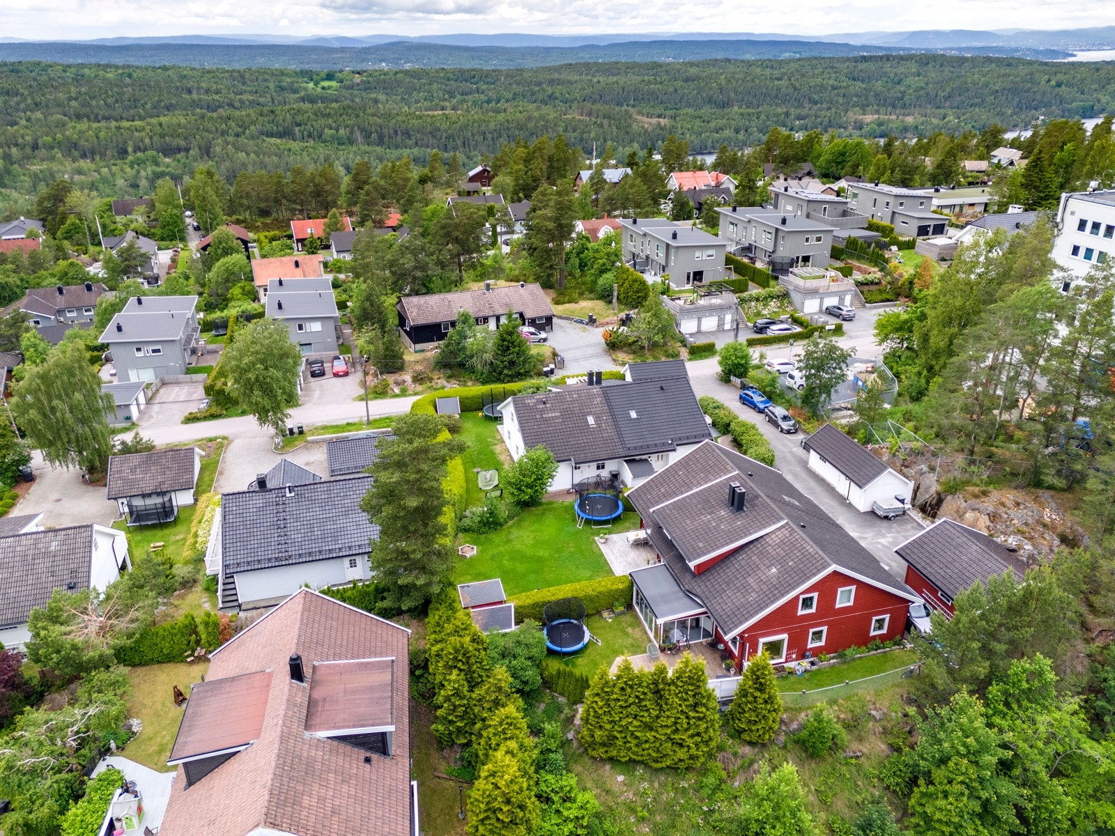 Videre er det kort vei til flott turløypenett i Øst- og Sørmarka. Galleribilde